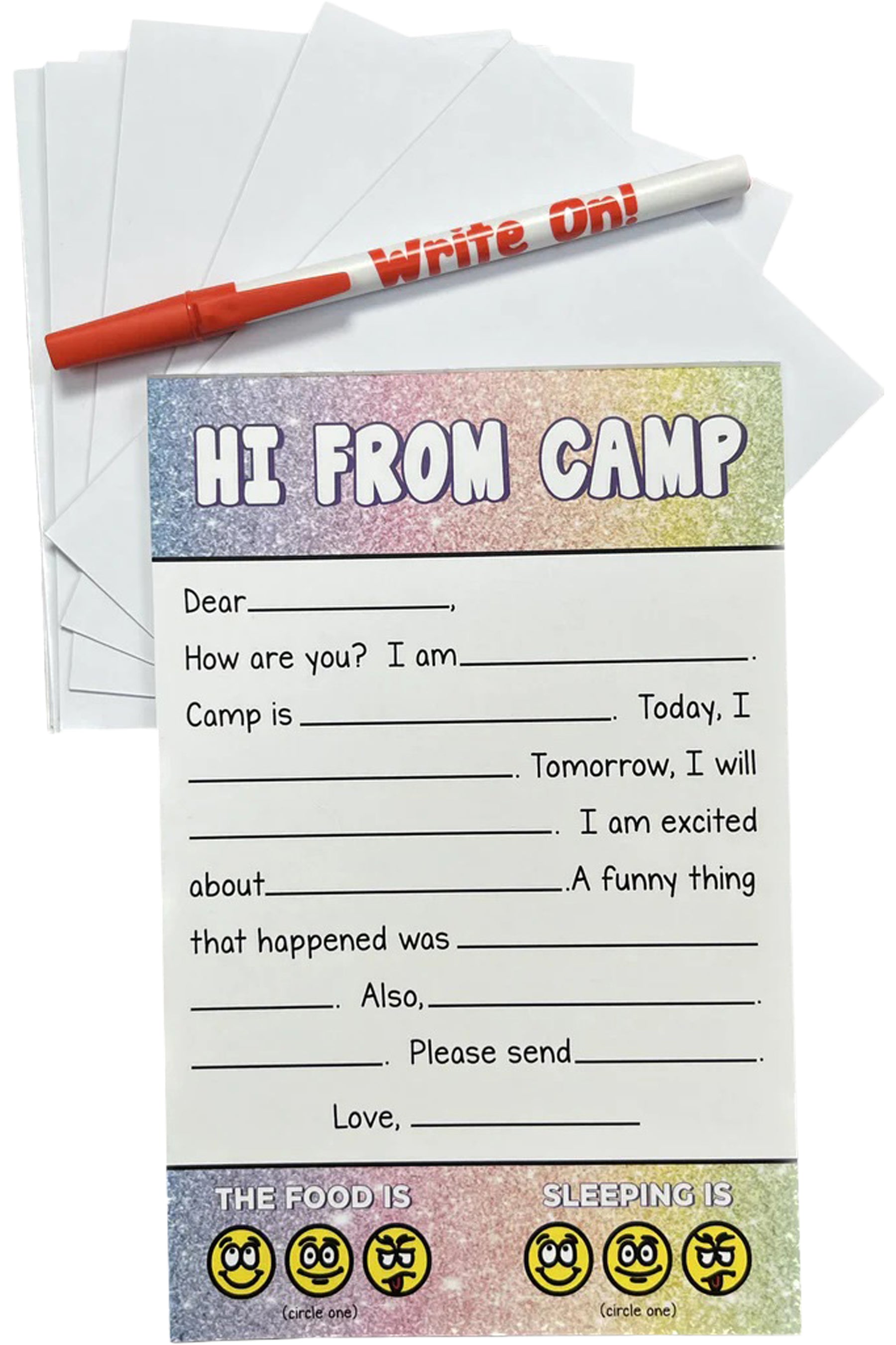 Hi From Camp Notepads