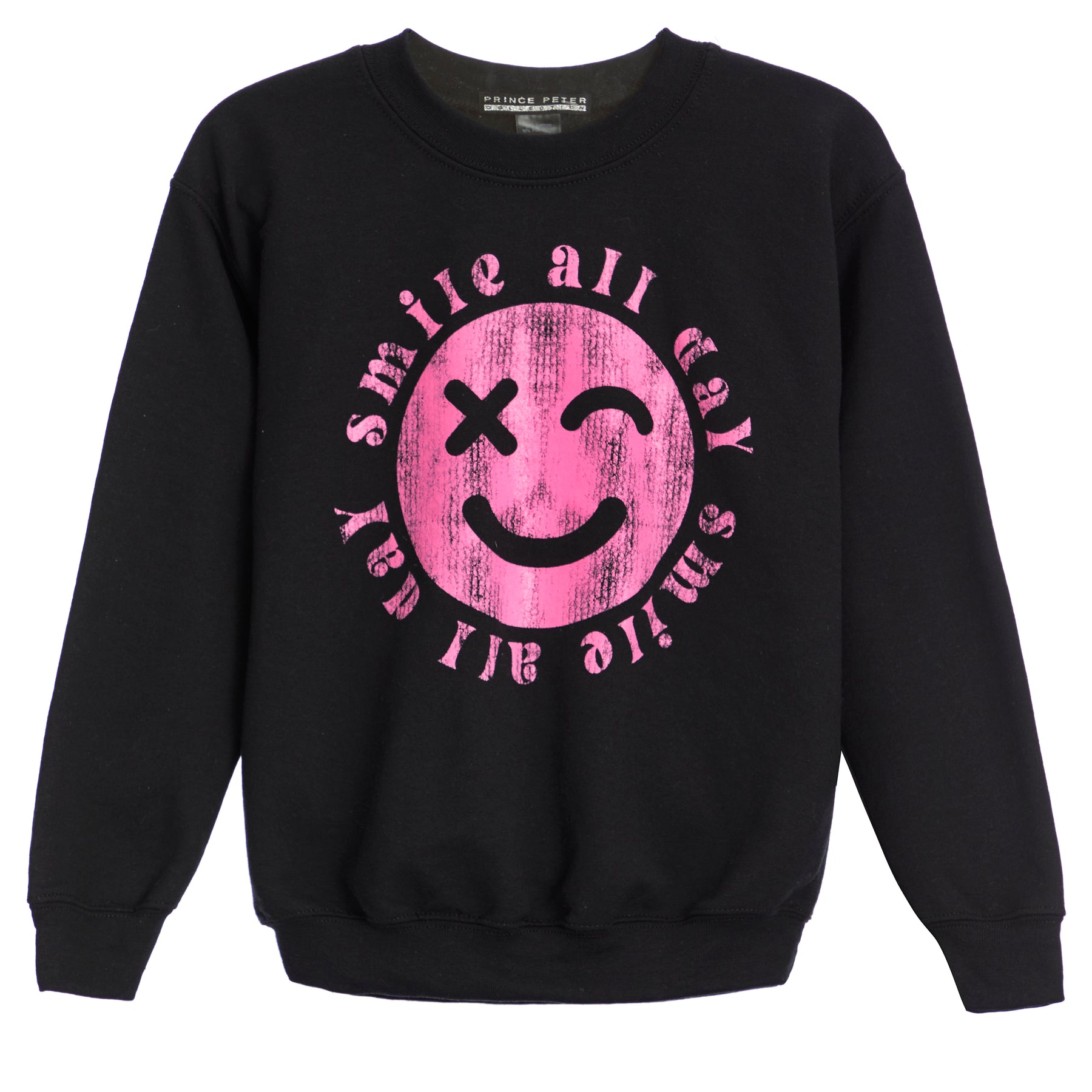 Smile All Day Oversized Pullover