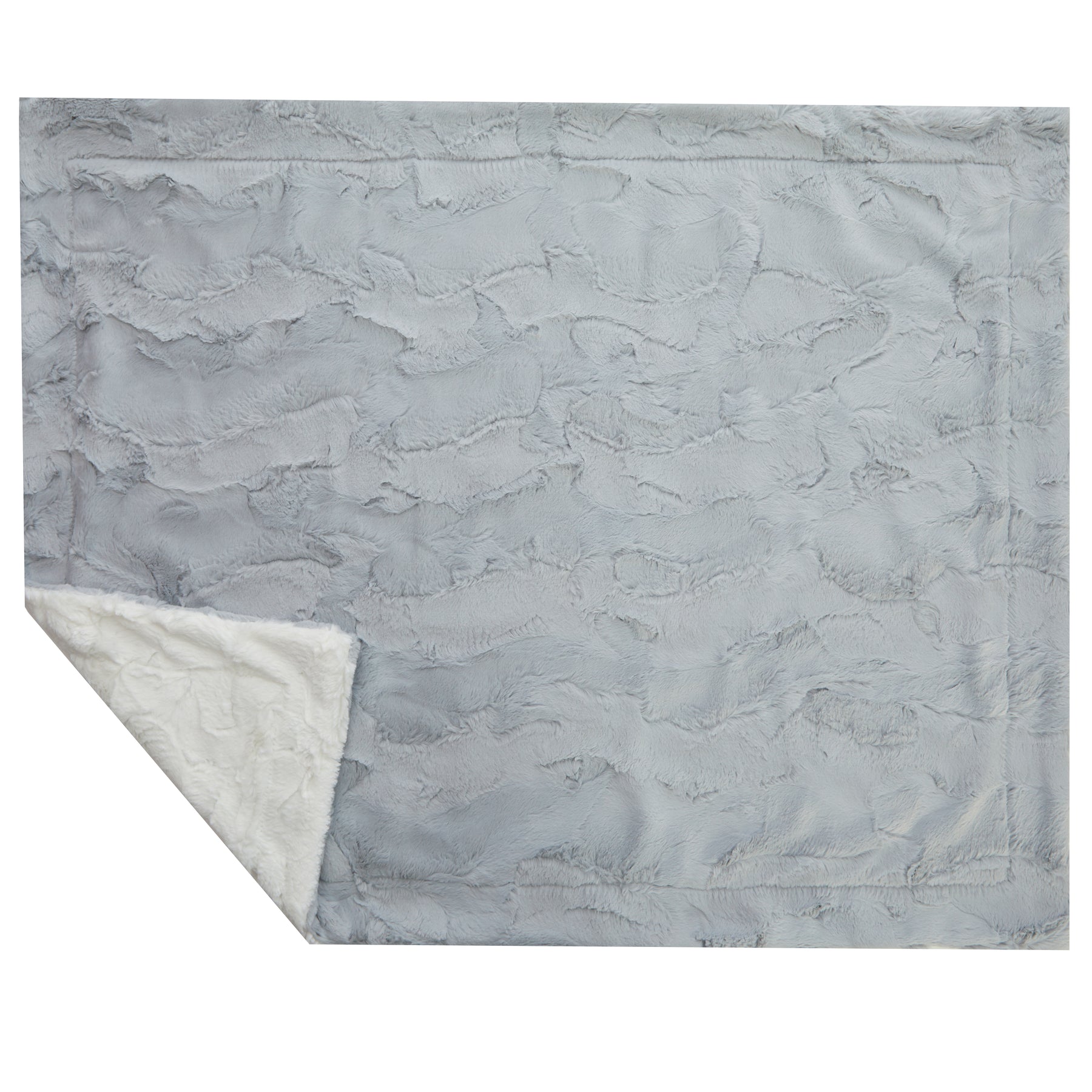 Luxe Cuddle- Silver / Cream