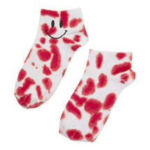 Tie Dye Smiley Sock
