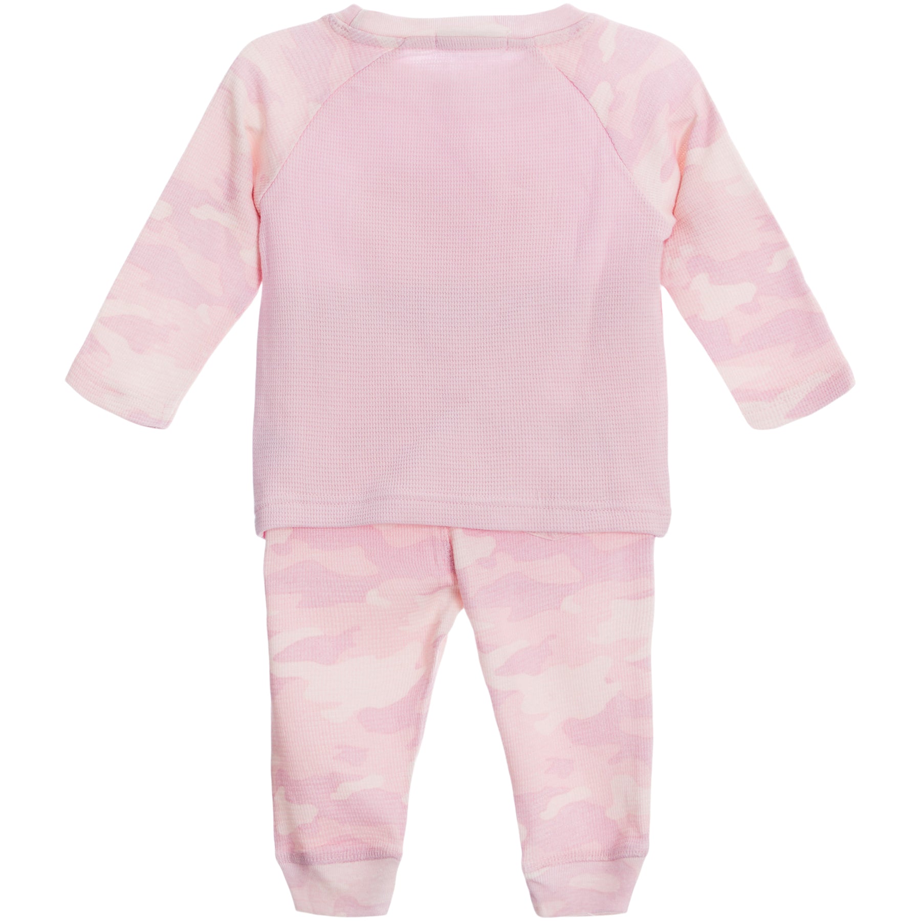 2 Pc Shirt & Pants Set- Camo Hearts