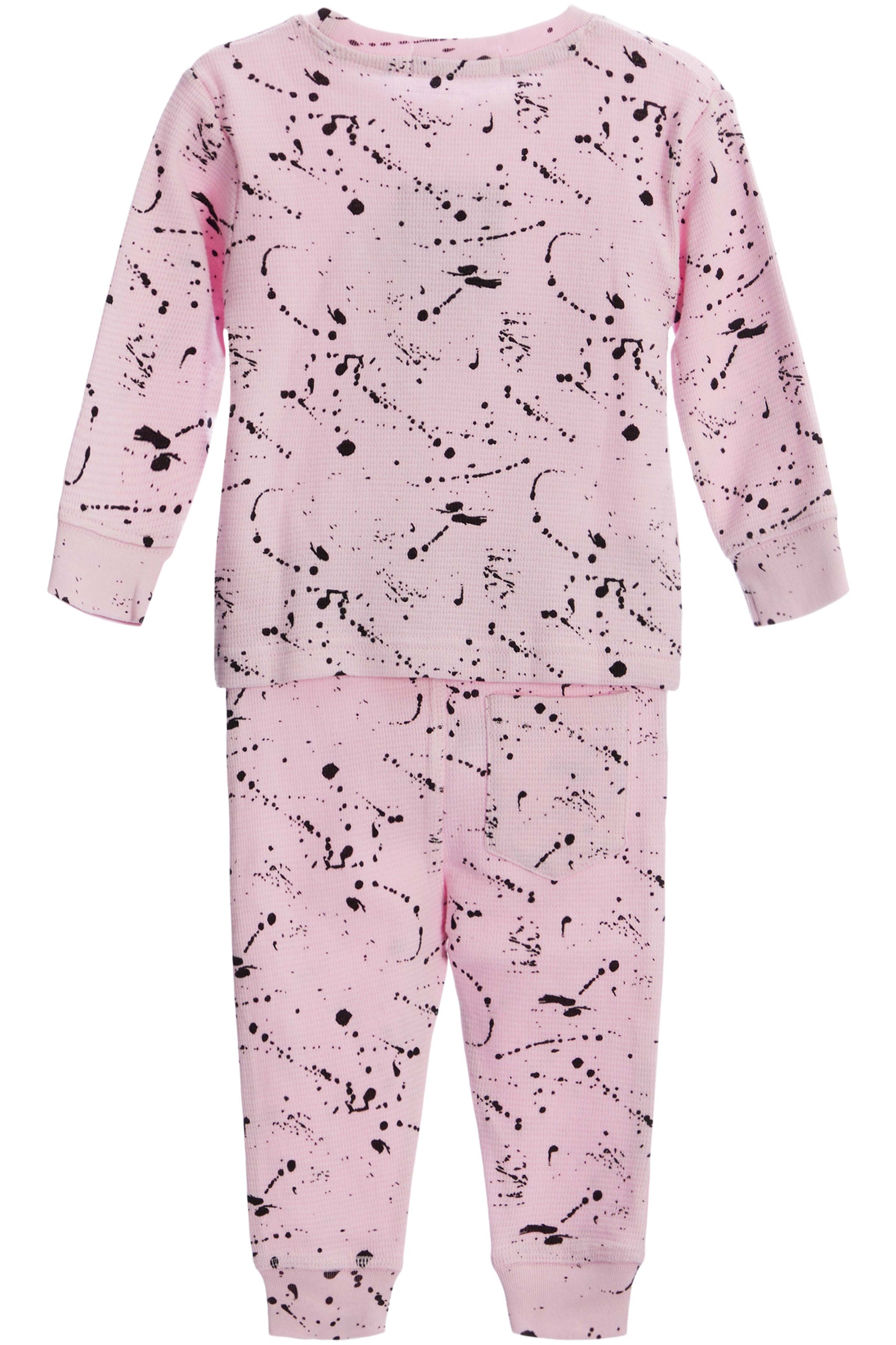 2 Pc Shirt & Pants Set- Splatter Love