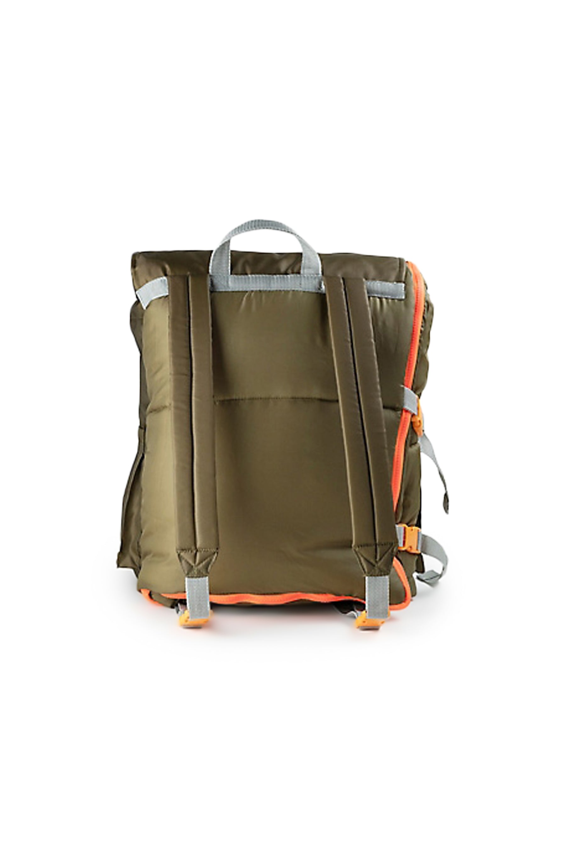 Sleeping Bag Backpack - Olive and Org