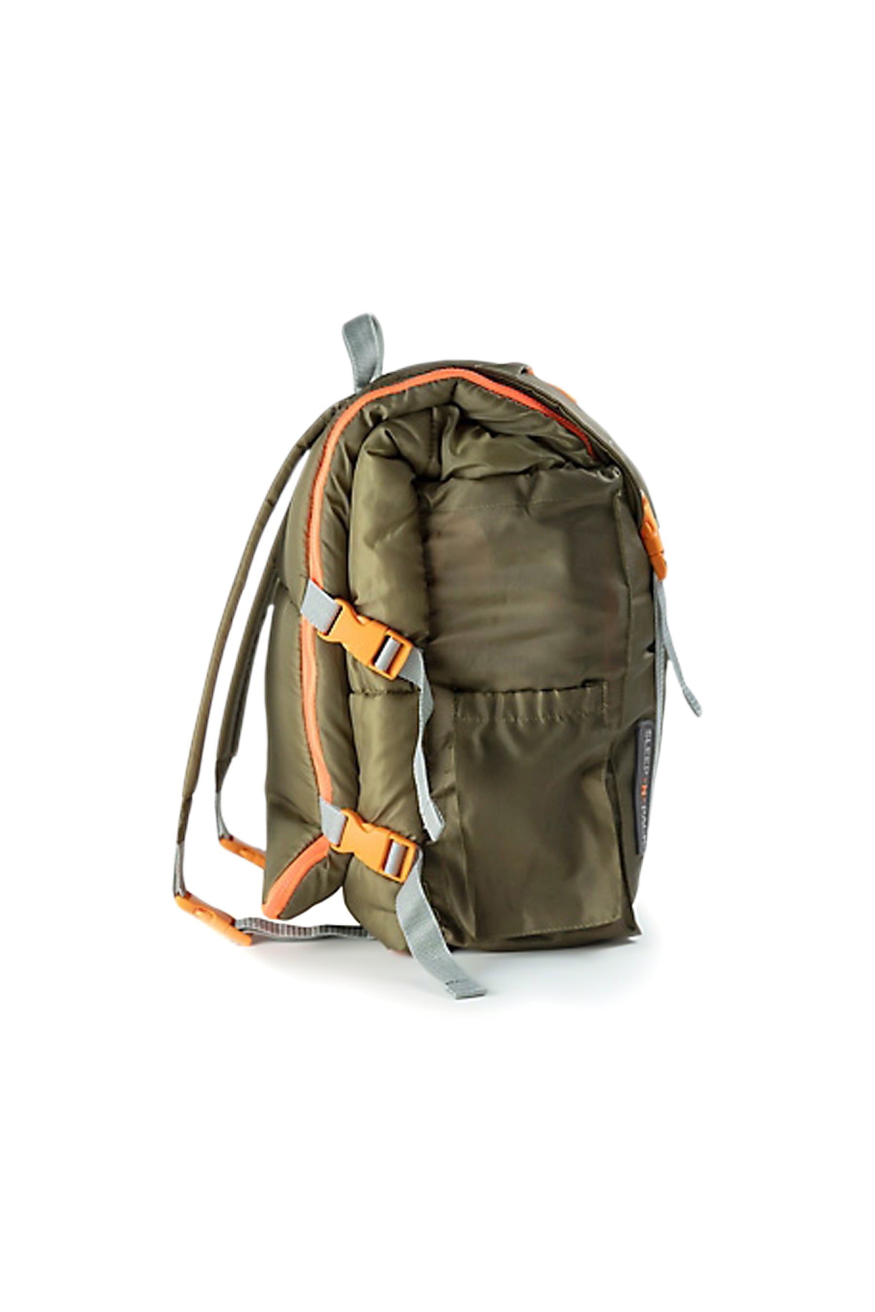 Sleeping Bag Backpack - Olive and Org