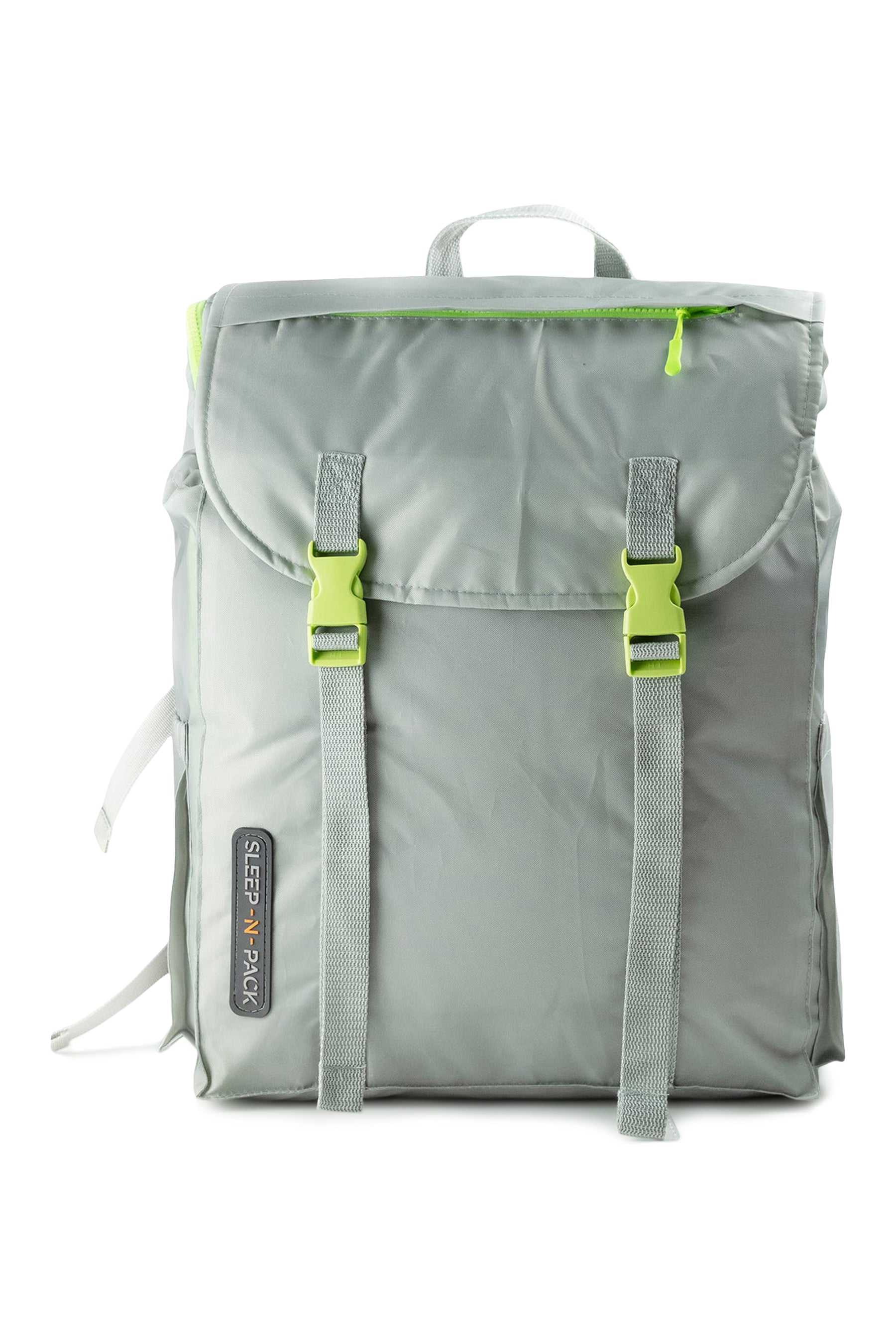 Sleeping Bag Backpack - Grey and Pink