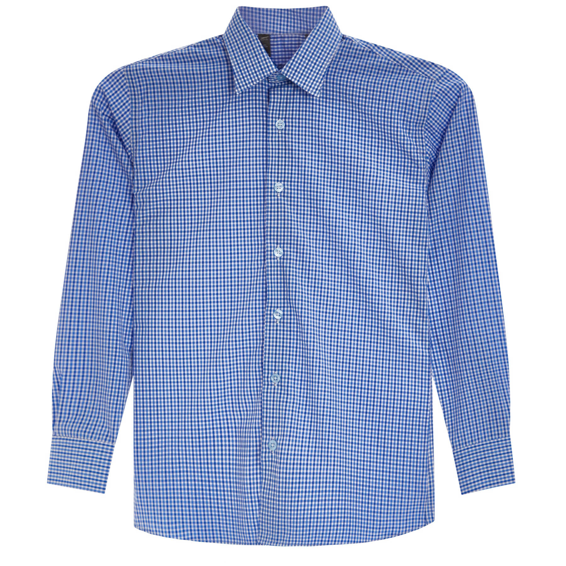 Dark And Light Blue Check
