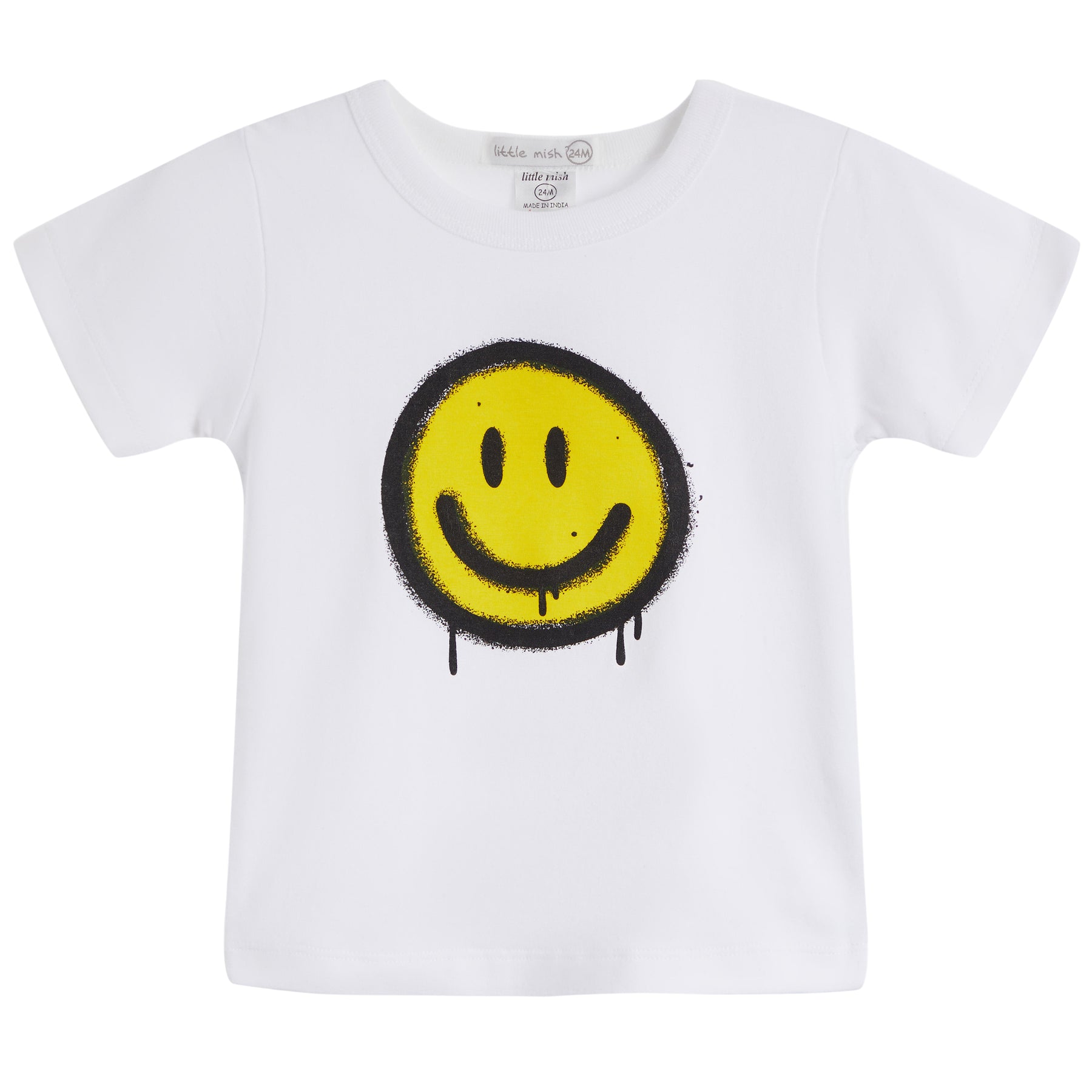 Tee & Shorts Set- Smile