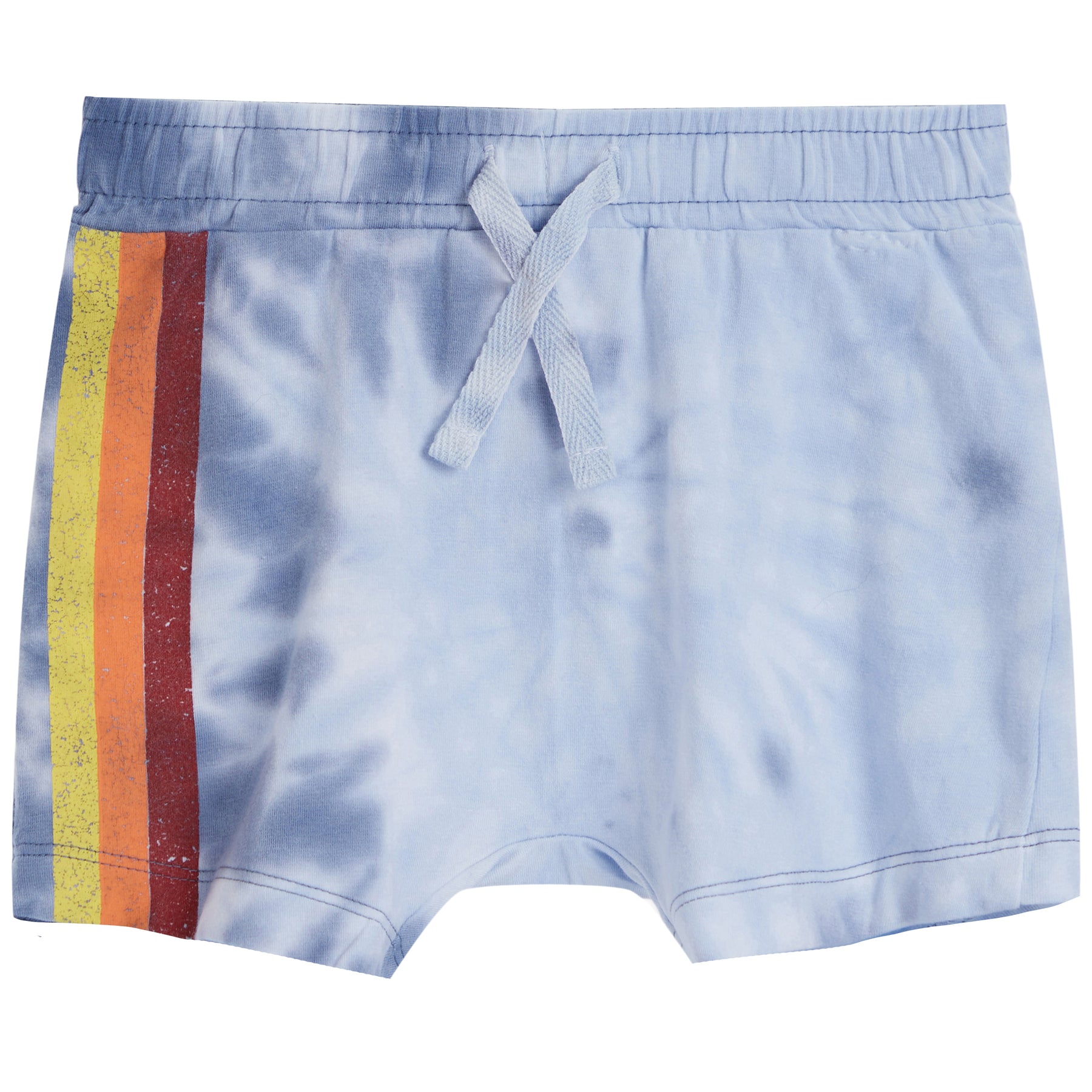 Tee & Shorts Set- Denim Tie Dye