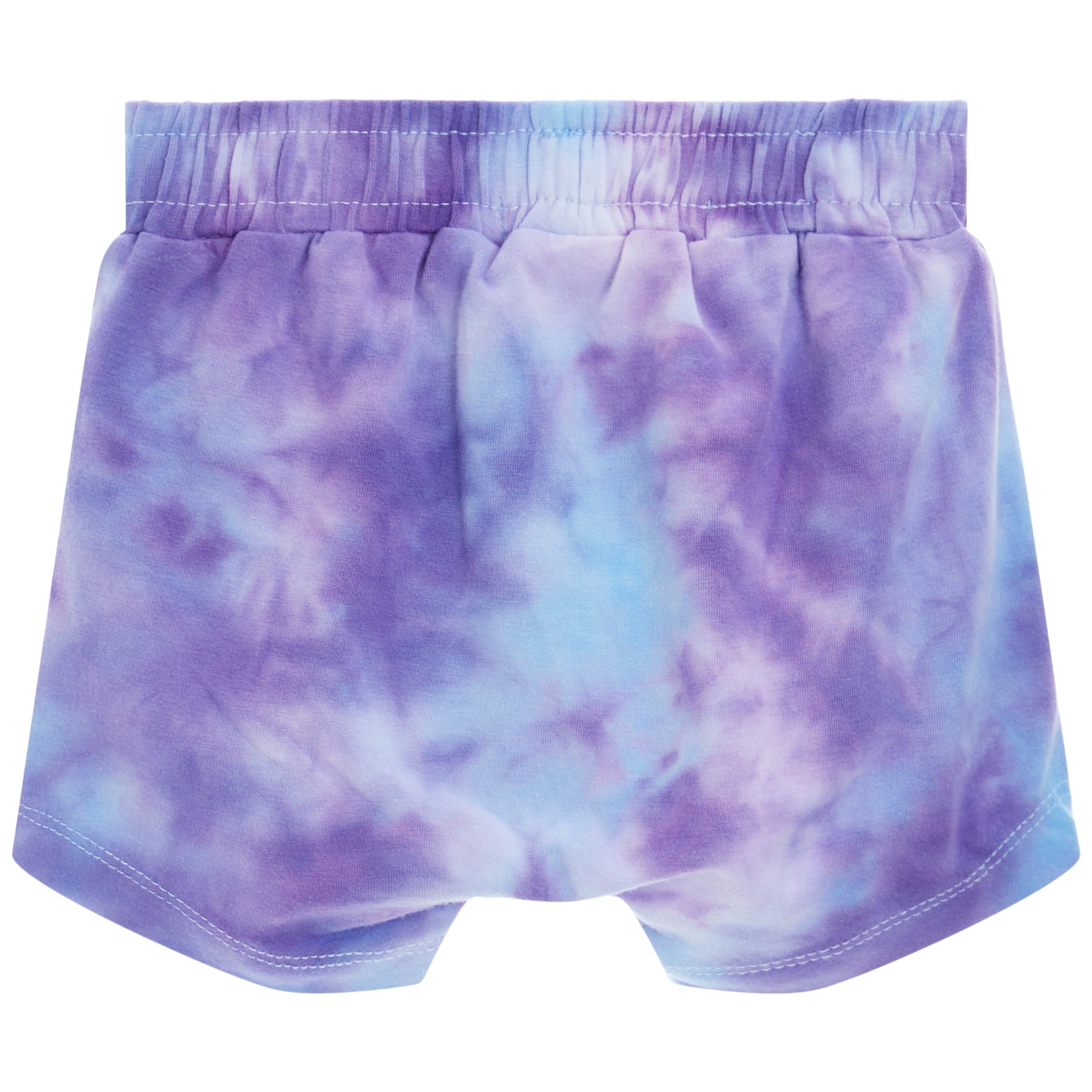 Flutter Tee & Shorts- Lilac Tie Dye