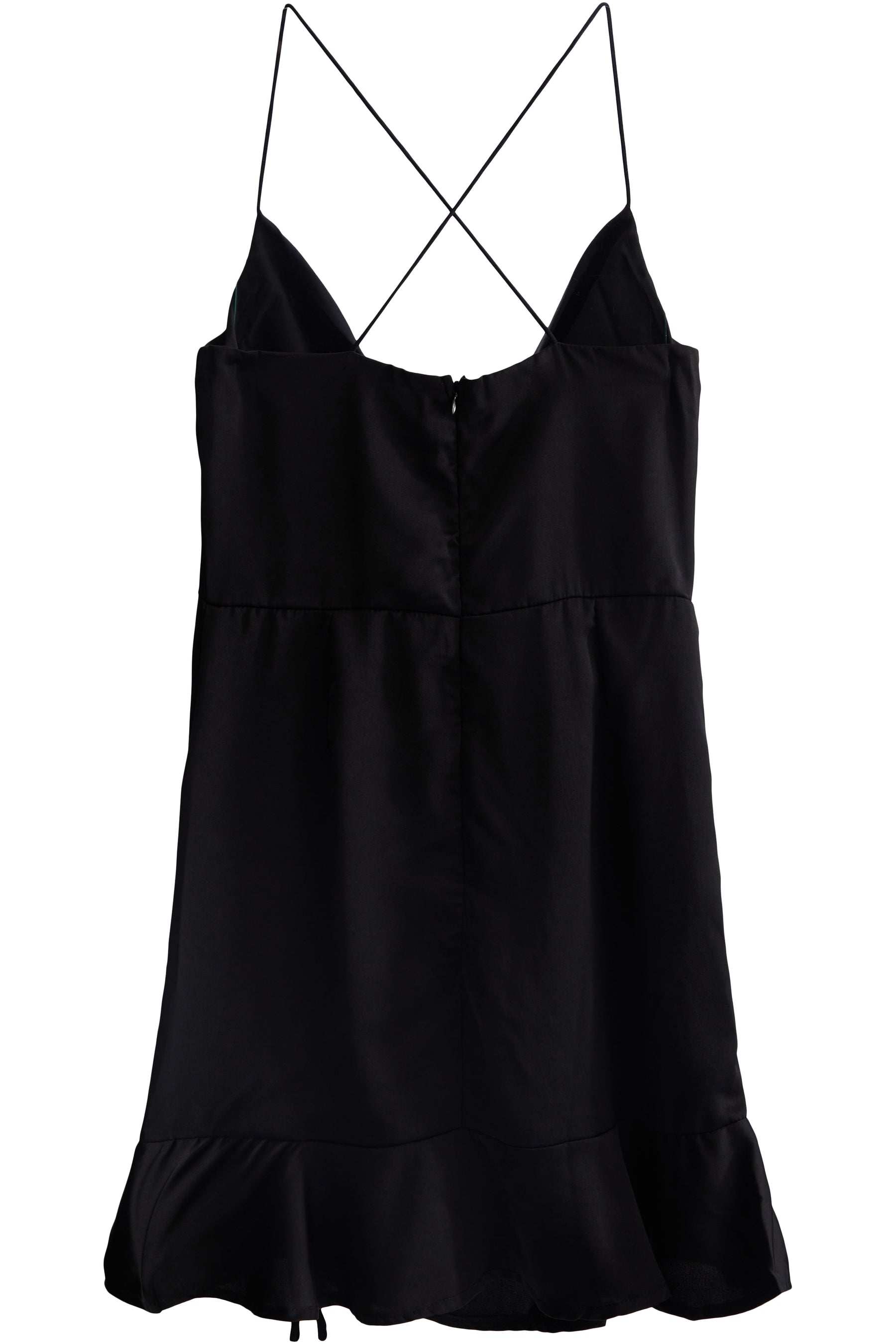 Cowl Neck Ruched Dress