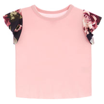 Short Sleeve Ruffle Tee