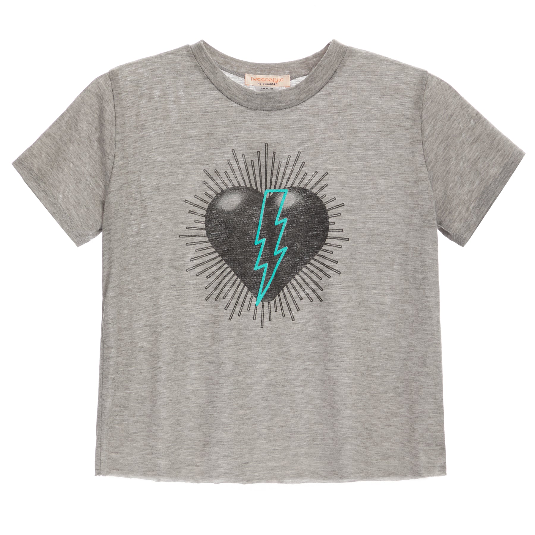 Electric Heartbeat Print Tee
