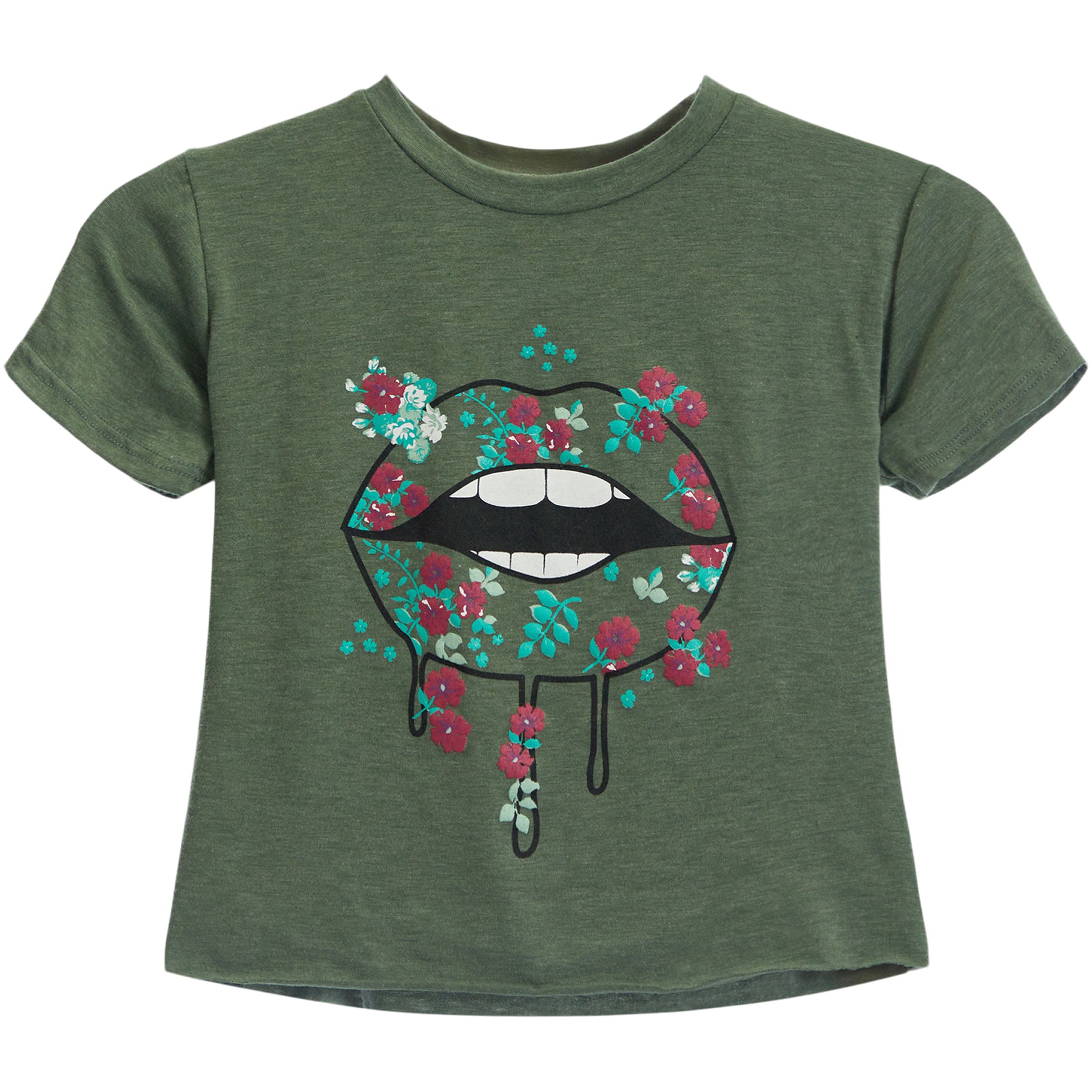 Floral Lips Tee
