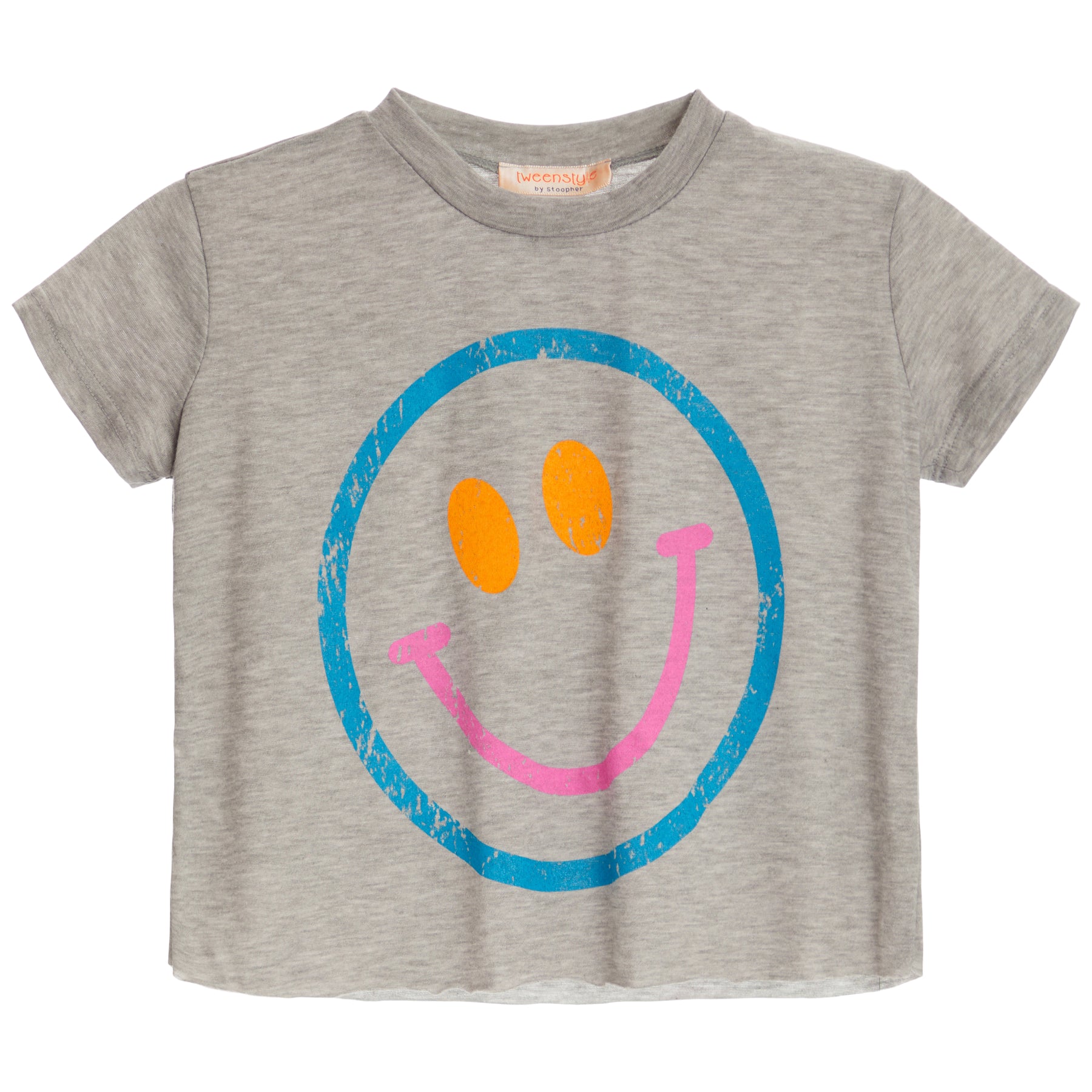 Neon Smile Print Tee