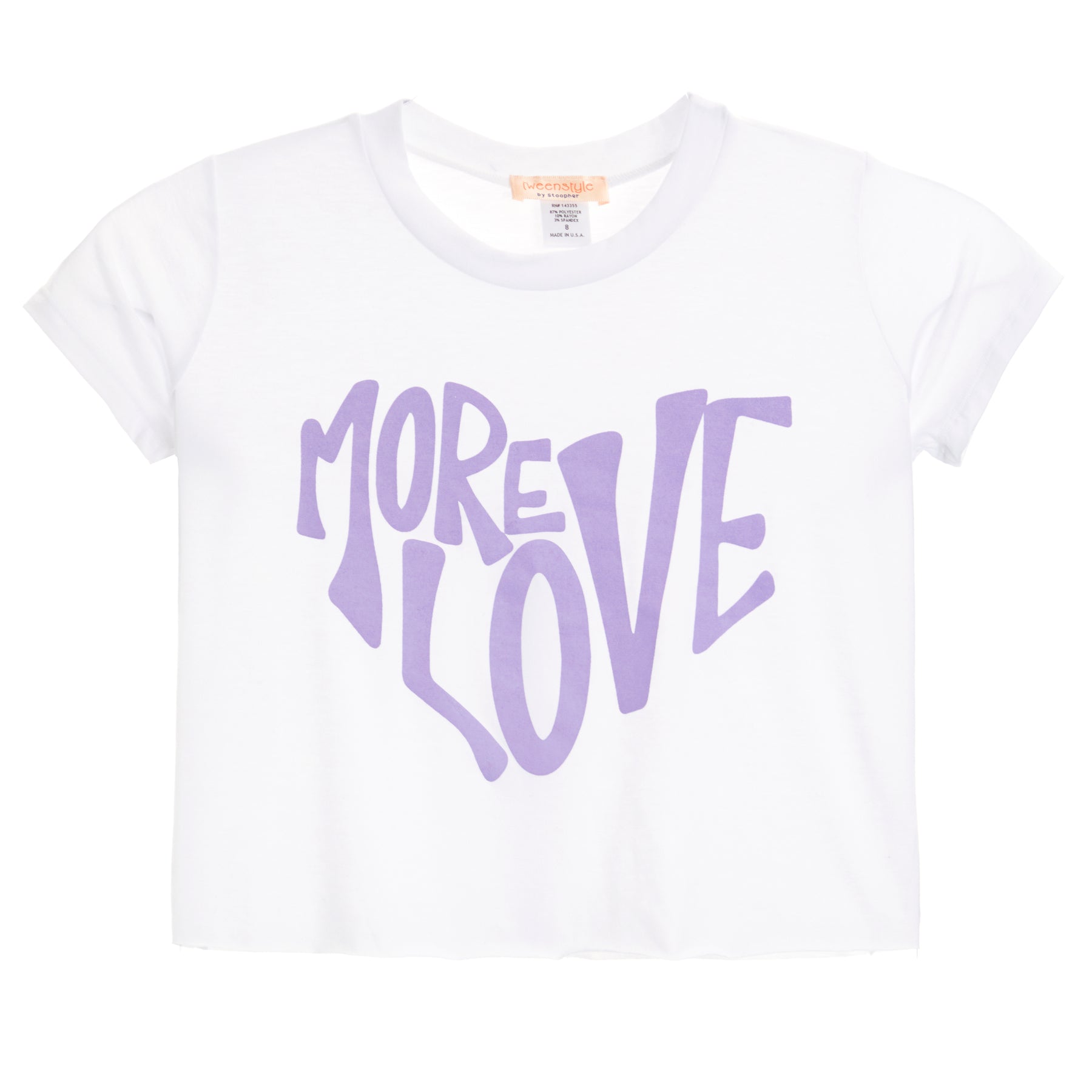 More Love Short Sleeve Tee