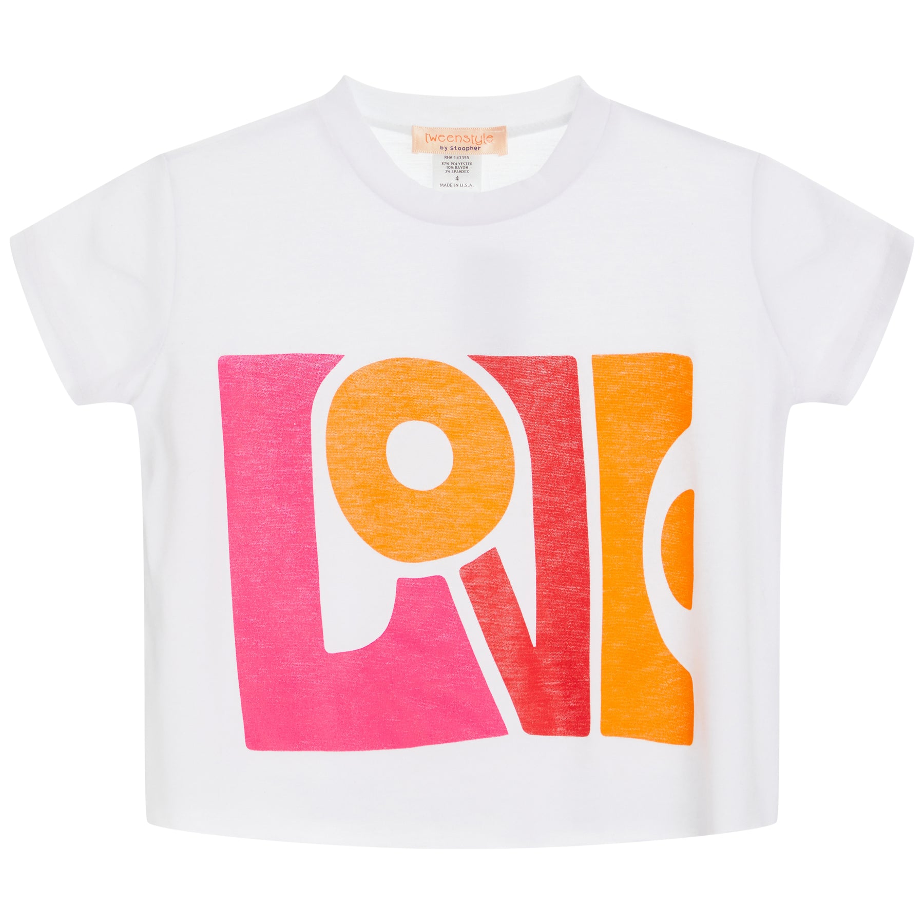 Bright Love Short Sleeve Tee