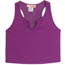 Ribbed Notch Neck Tank