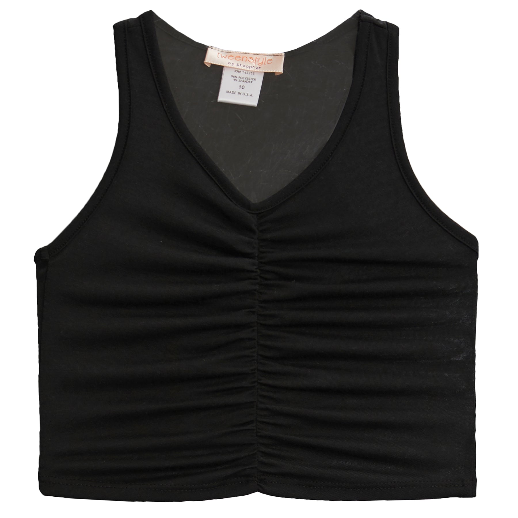 Racerback Ruched Tank Top