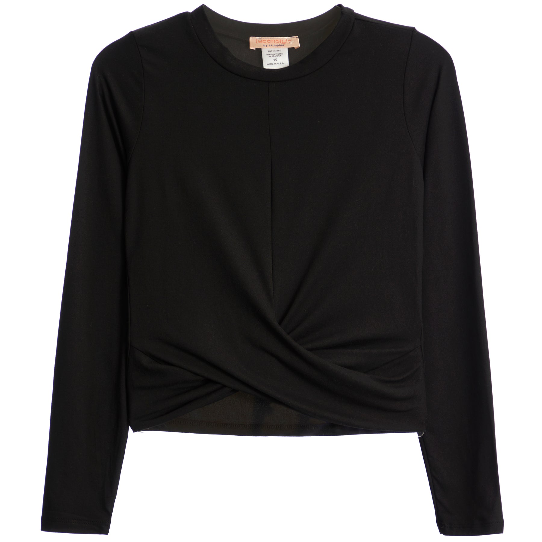 Twist Front Long Sleeve