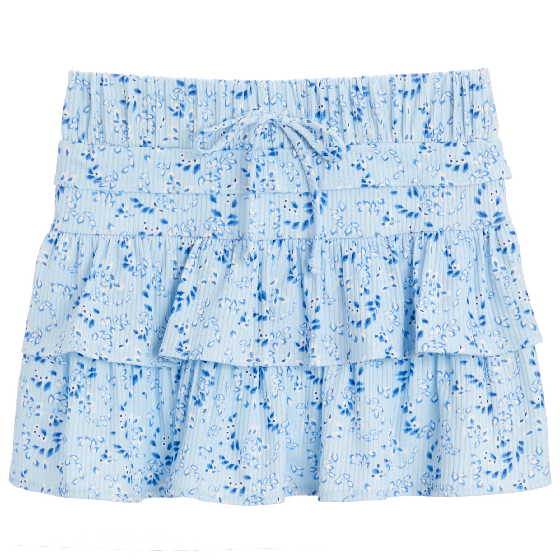 Floral Tiered Skirt