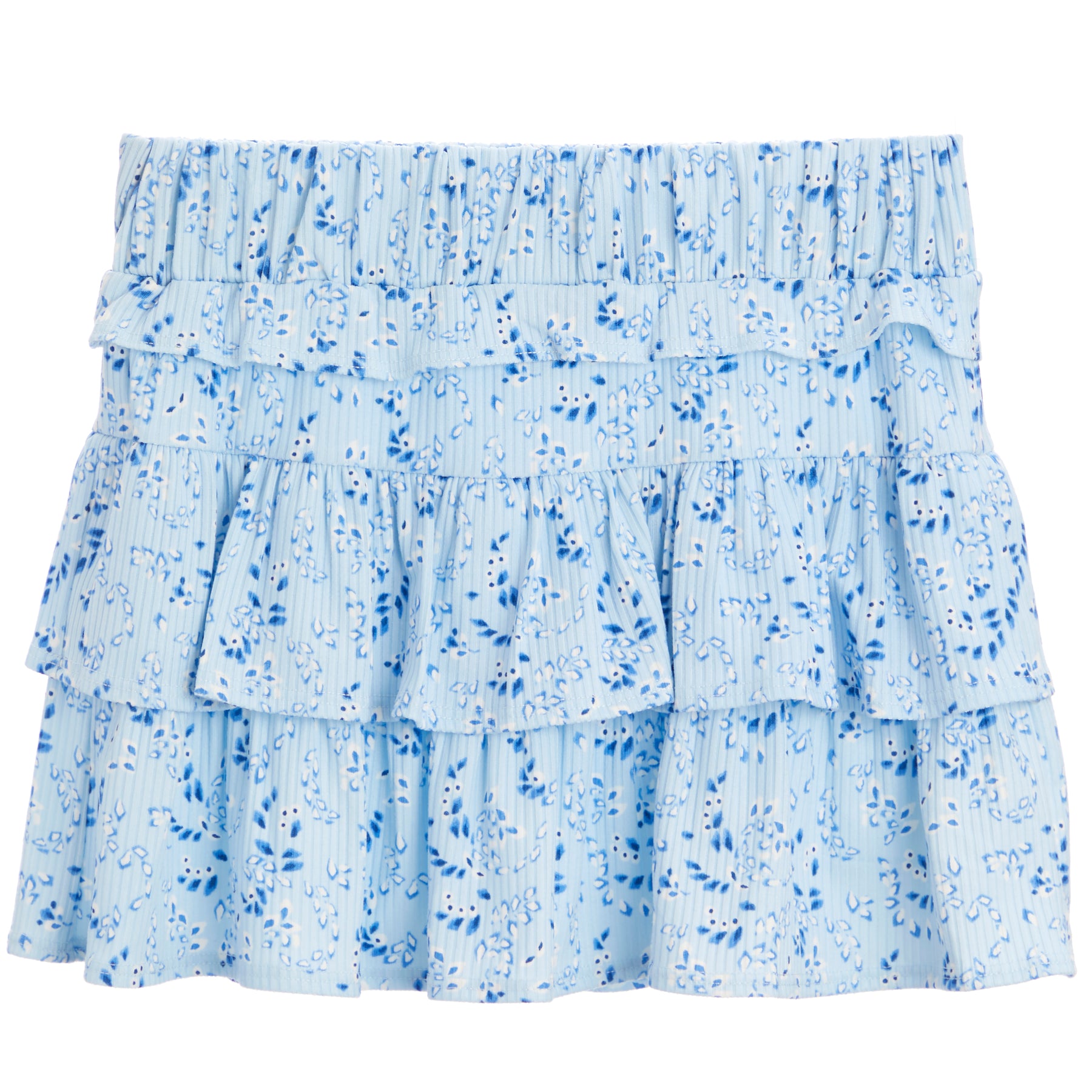 Floral Tiered Skirt