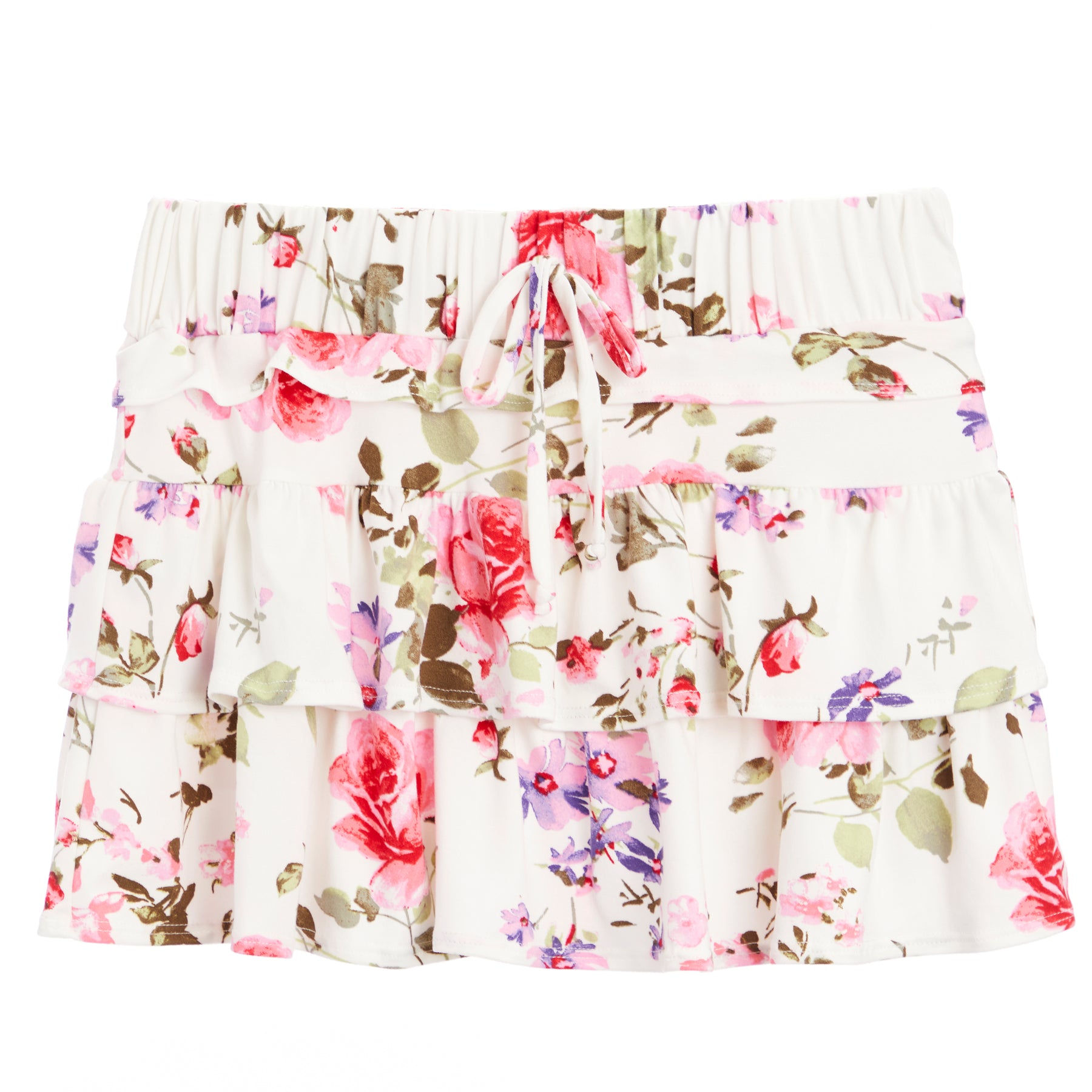 Rose Tiered Skirt