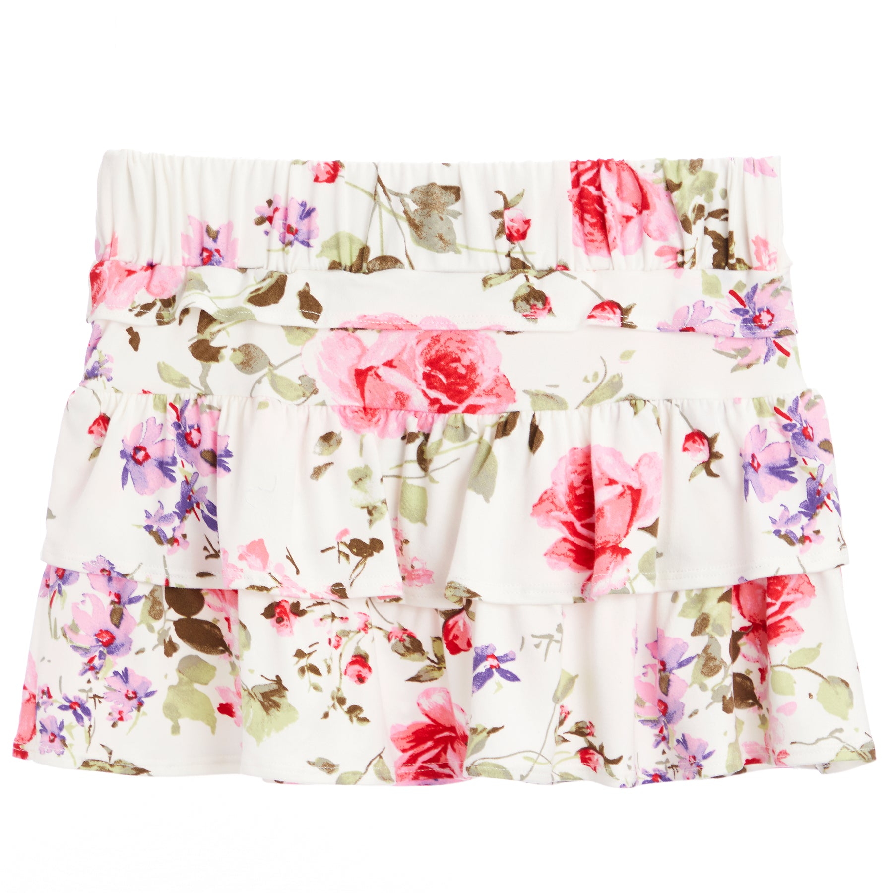 Rose Tiered Skirt