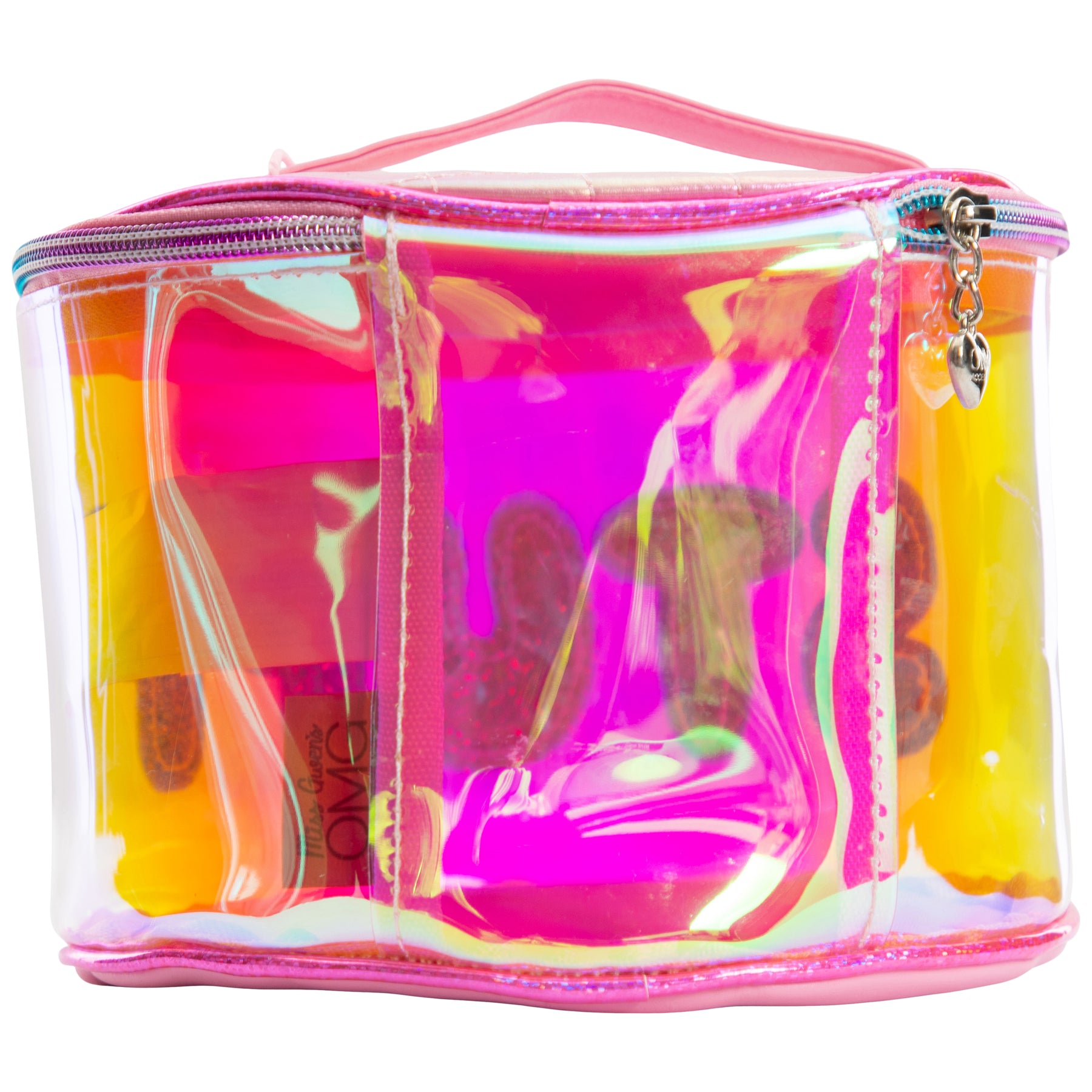 STUFF Clear Round Train Case