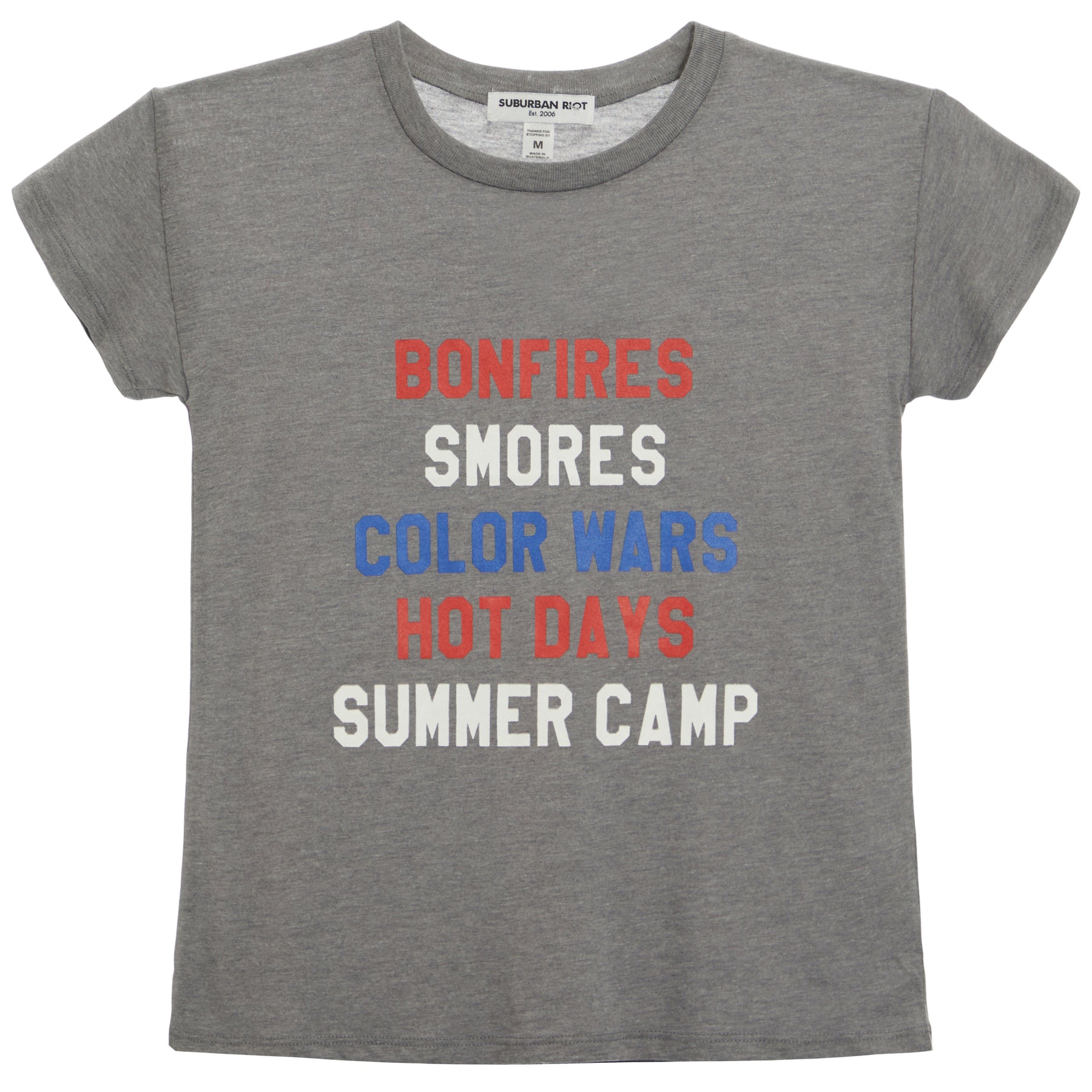 Summer Camp List Loose Tee
