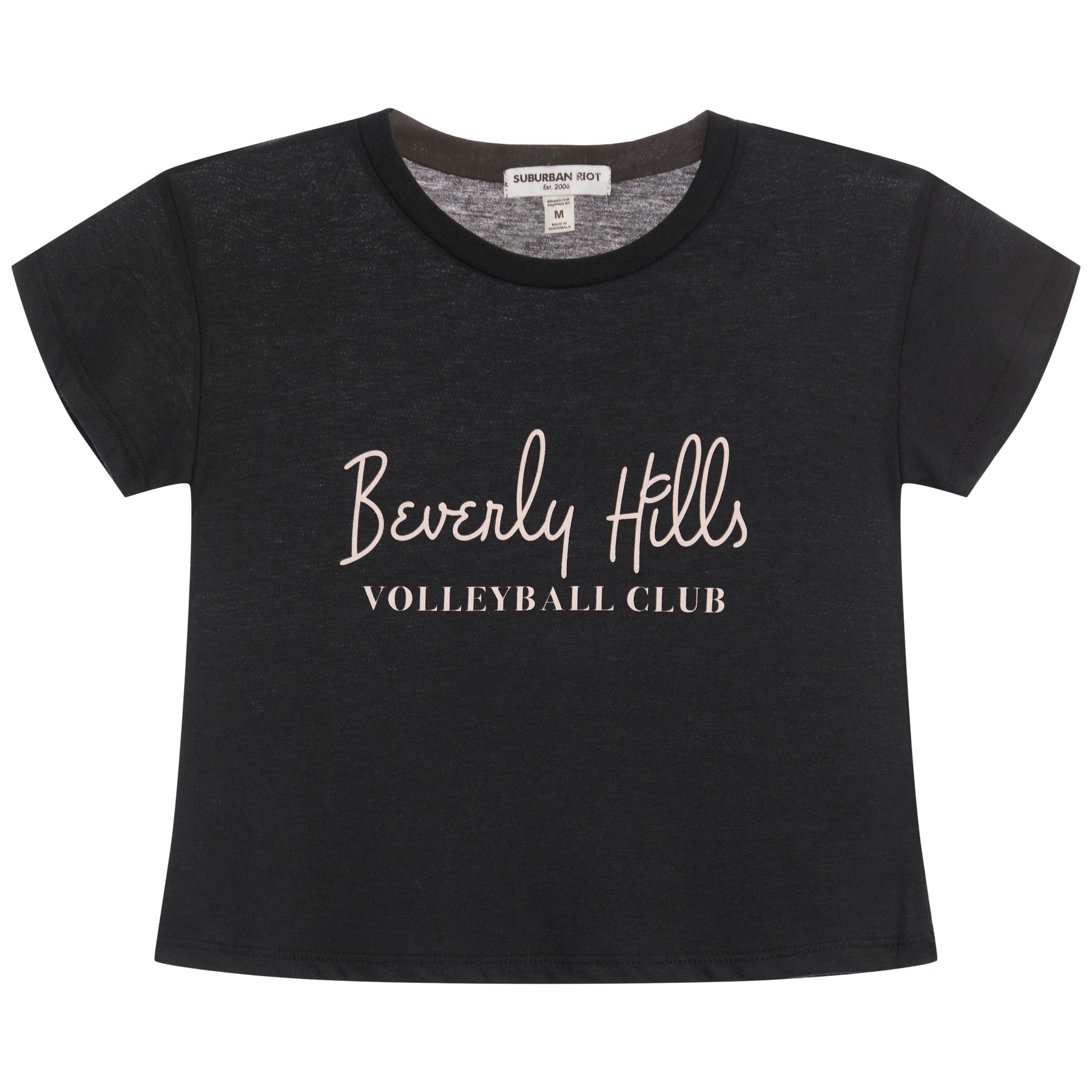 Beverly Hills Volleyball Crop Tee