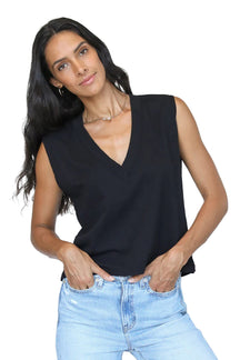 The Margot V-Neck Sleeveless Tee