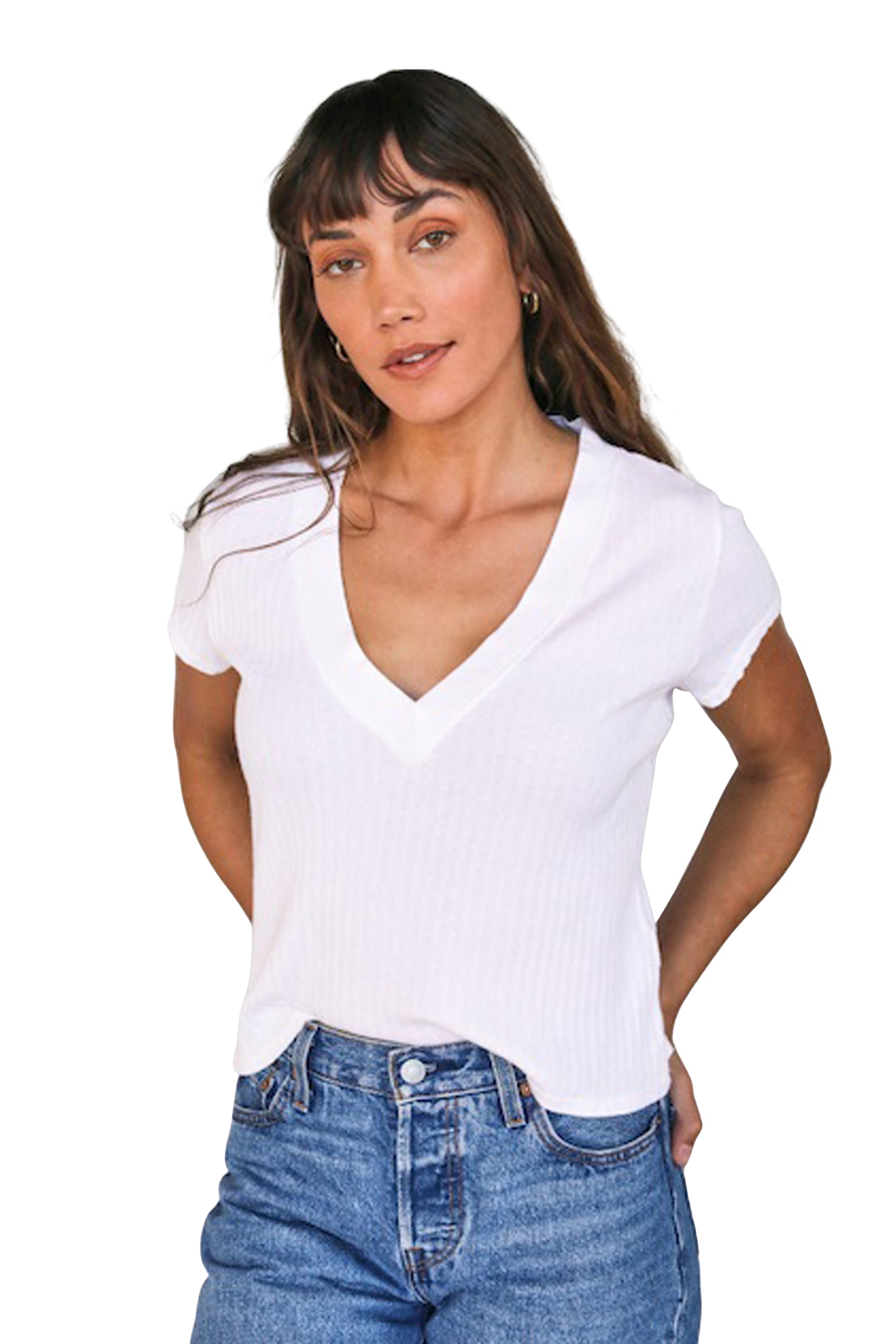 Bobby Varagaited V Neck
