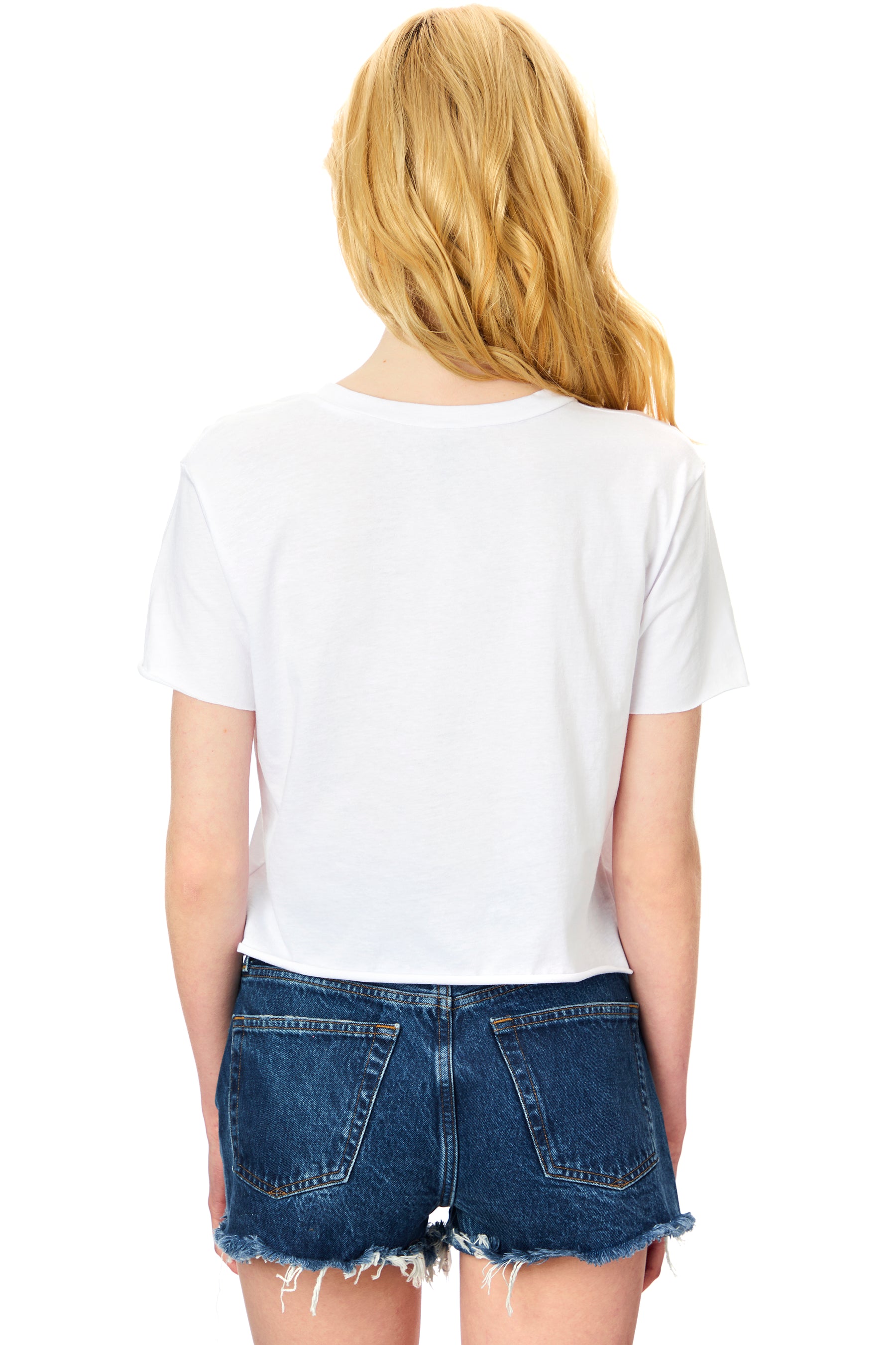 Notch Neck Short Sleeve Tee