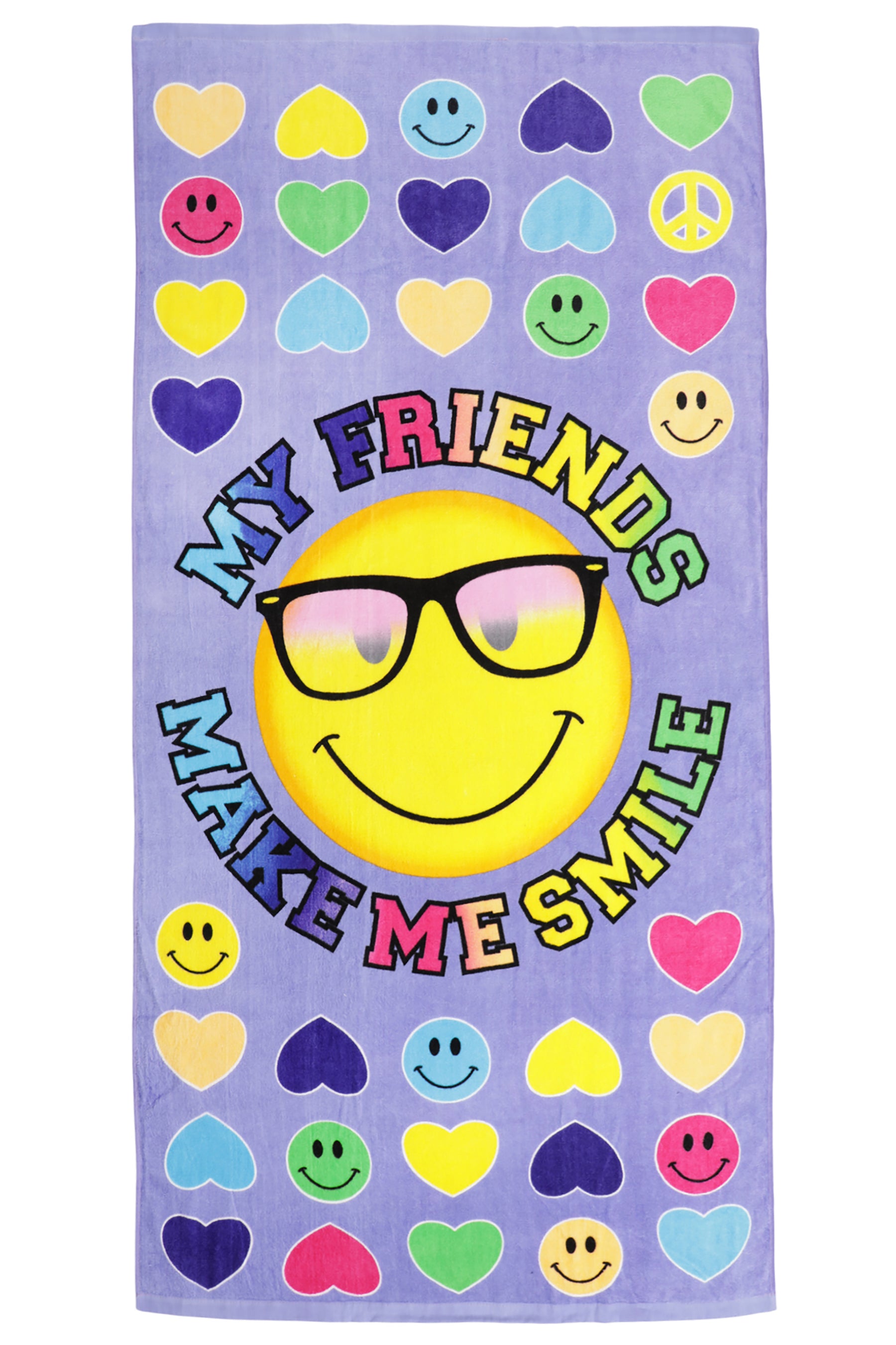 My Friends Make Me Smile Towel