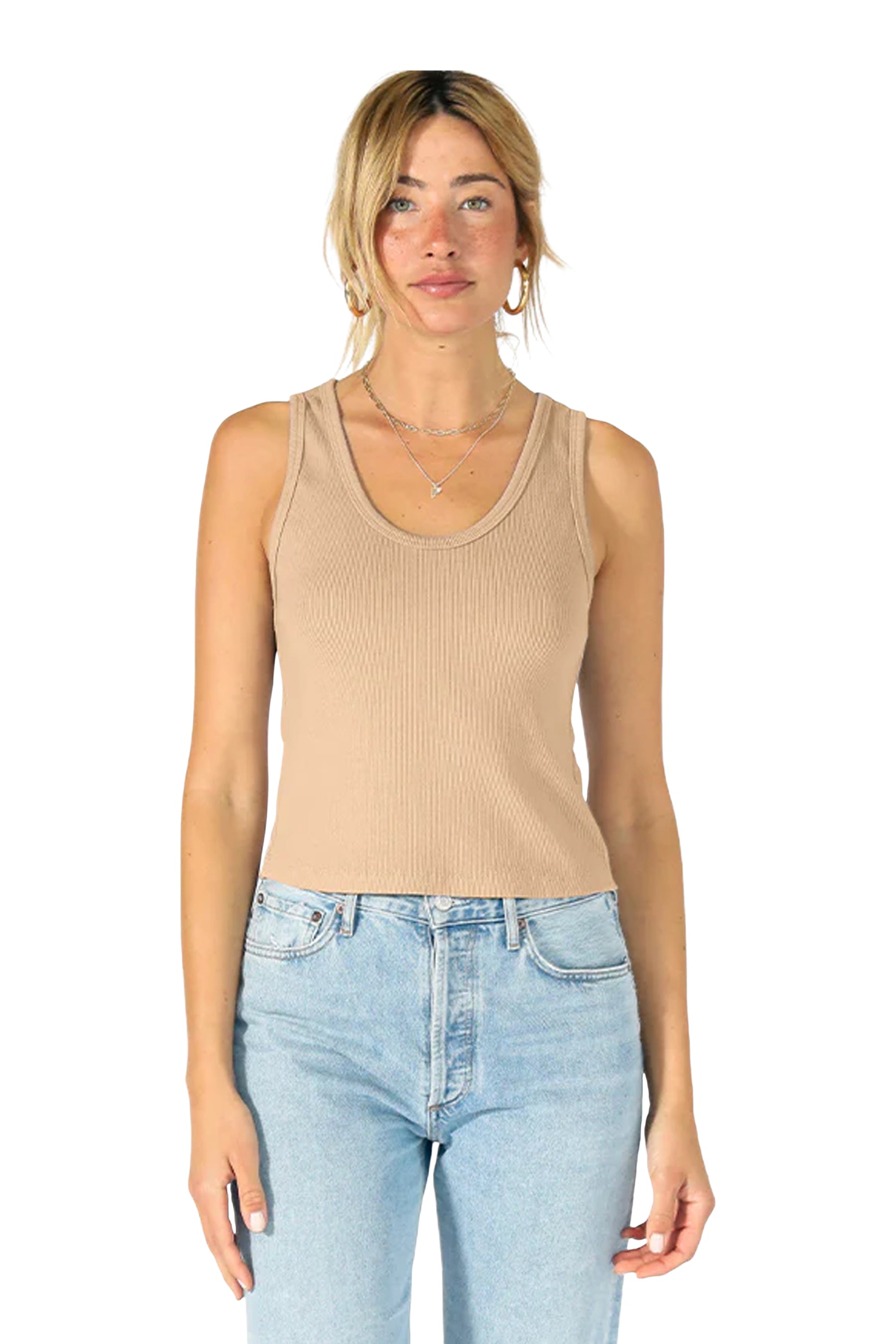 The Blondie Ribbed Tank