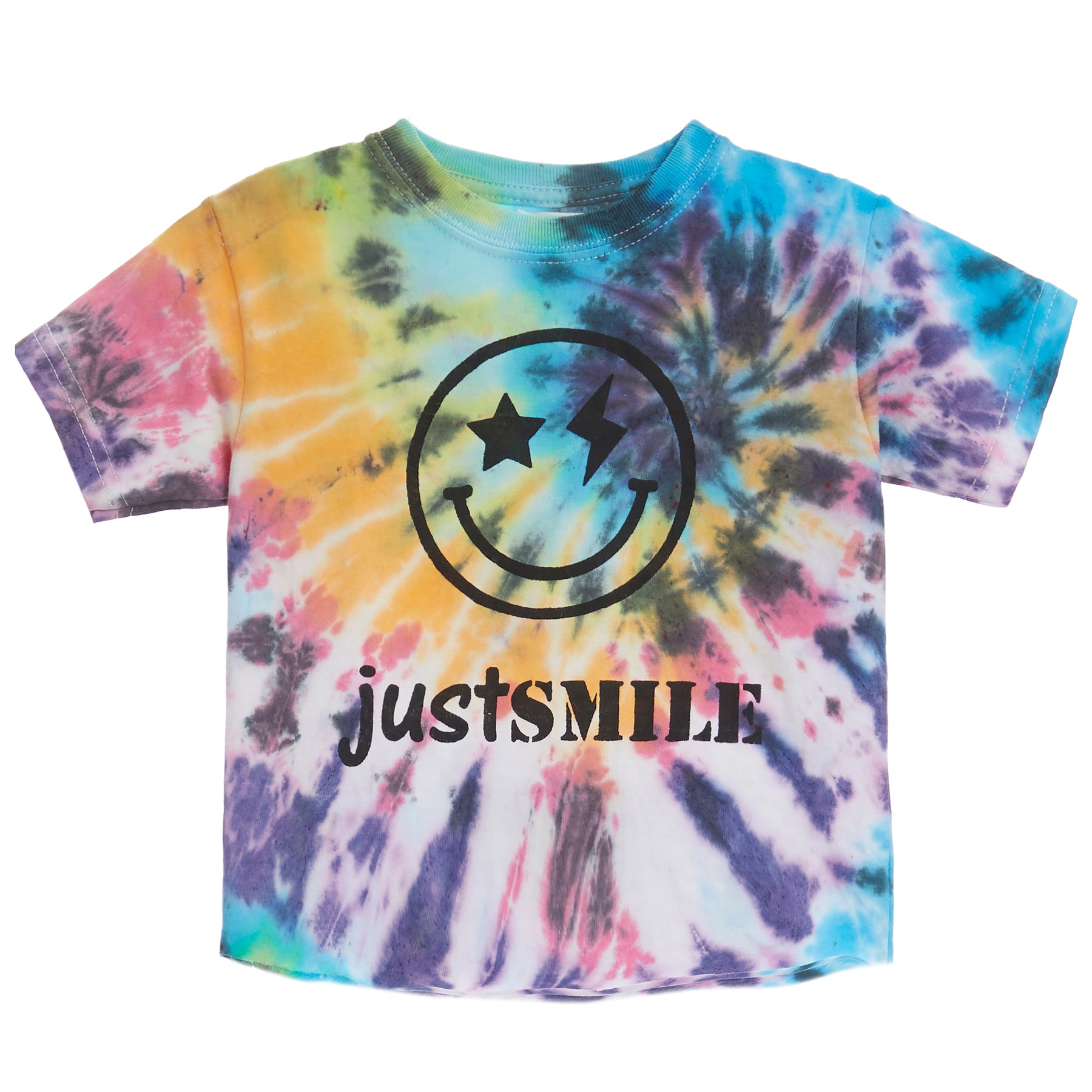 Tie Dye Crop Top- Smile