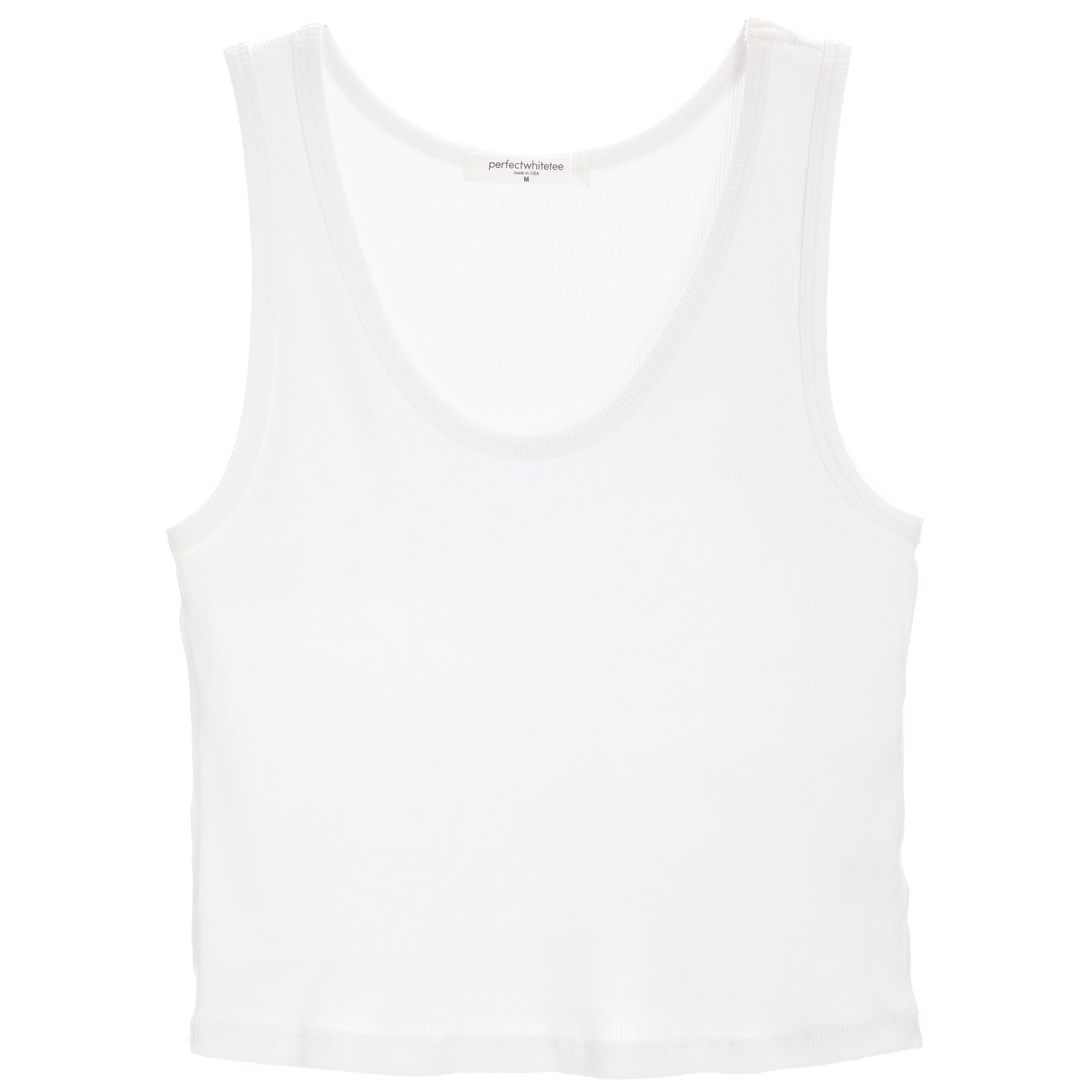 Structured V Tank Top
