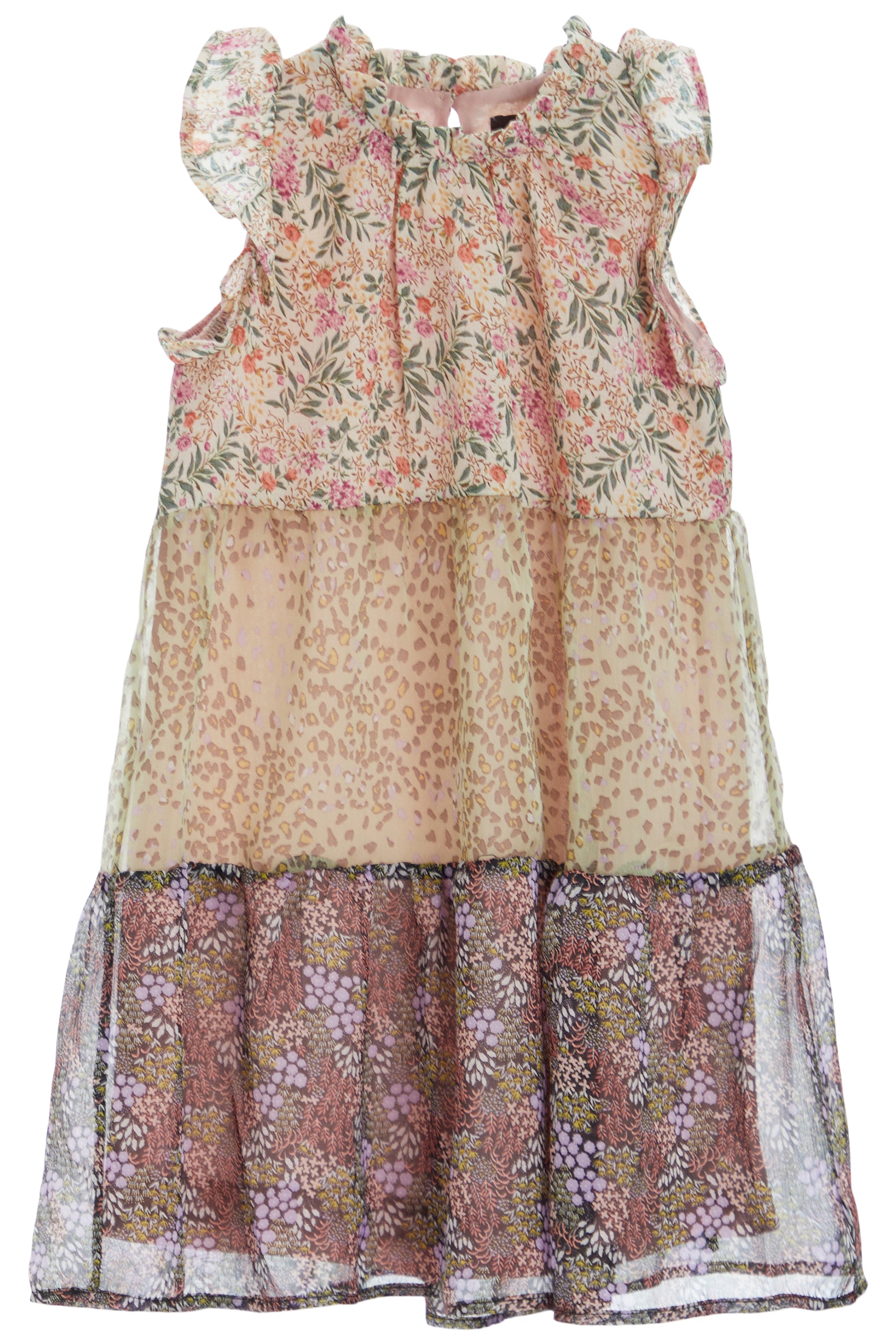 Printed Chiffon Dress