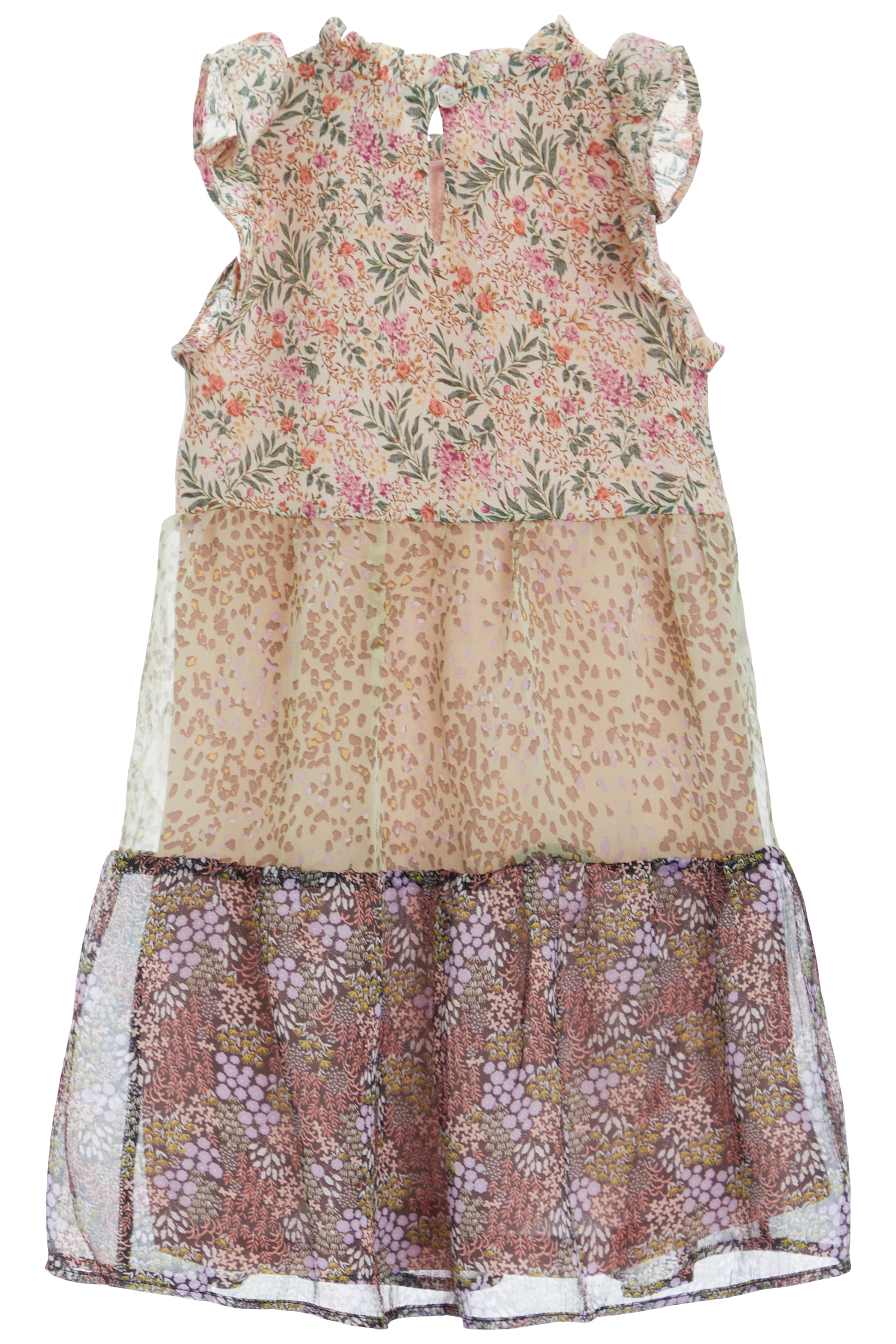 Printed Chiffon Dress