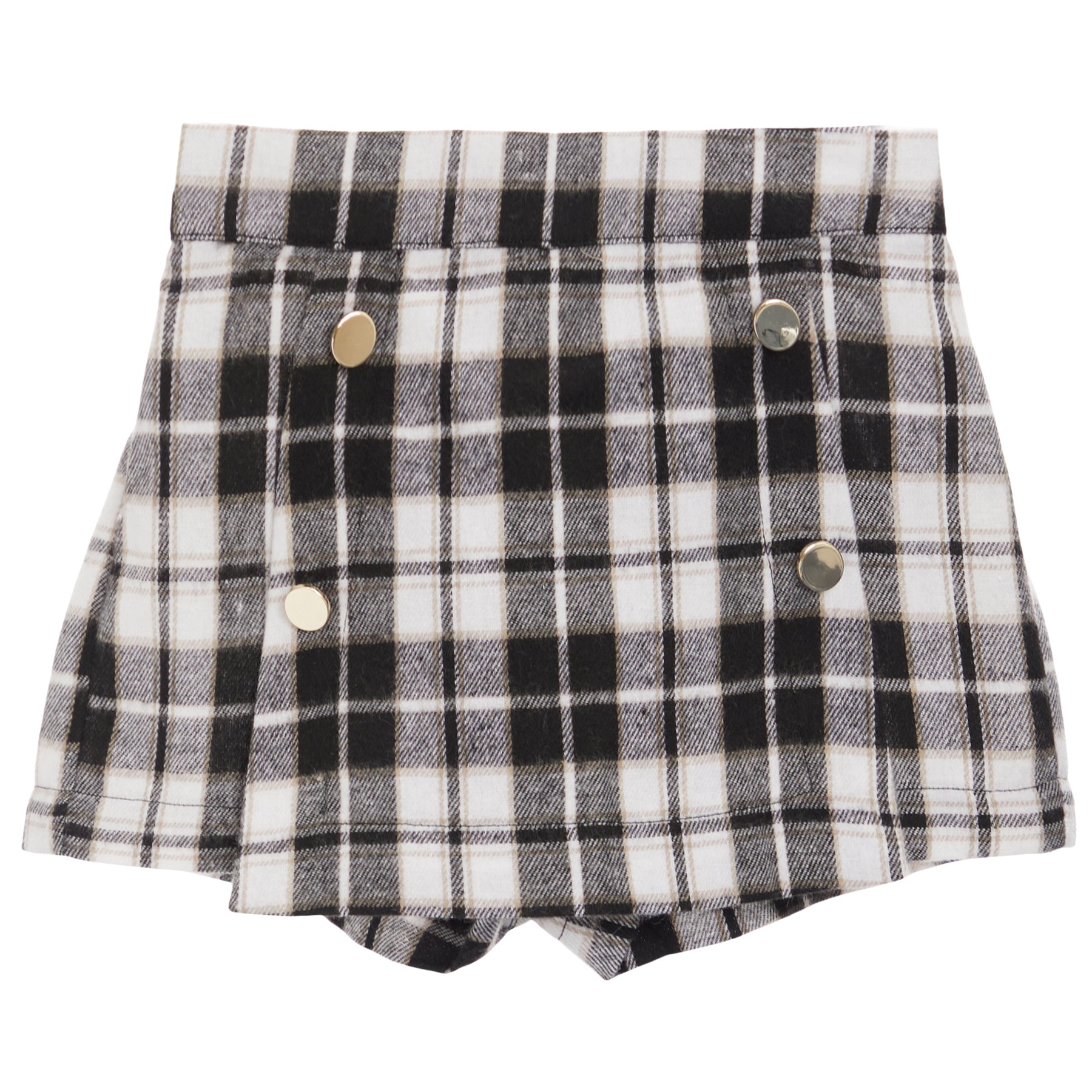 Plaid Skort
