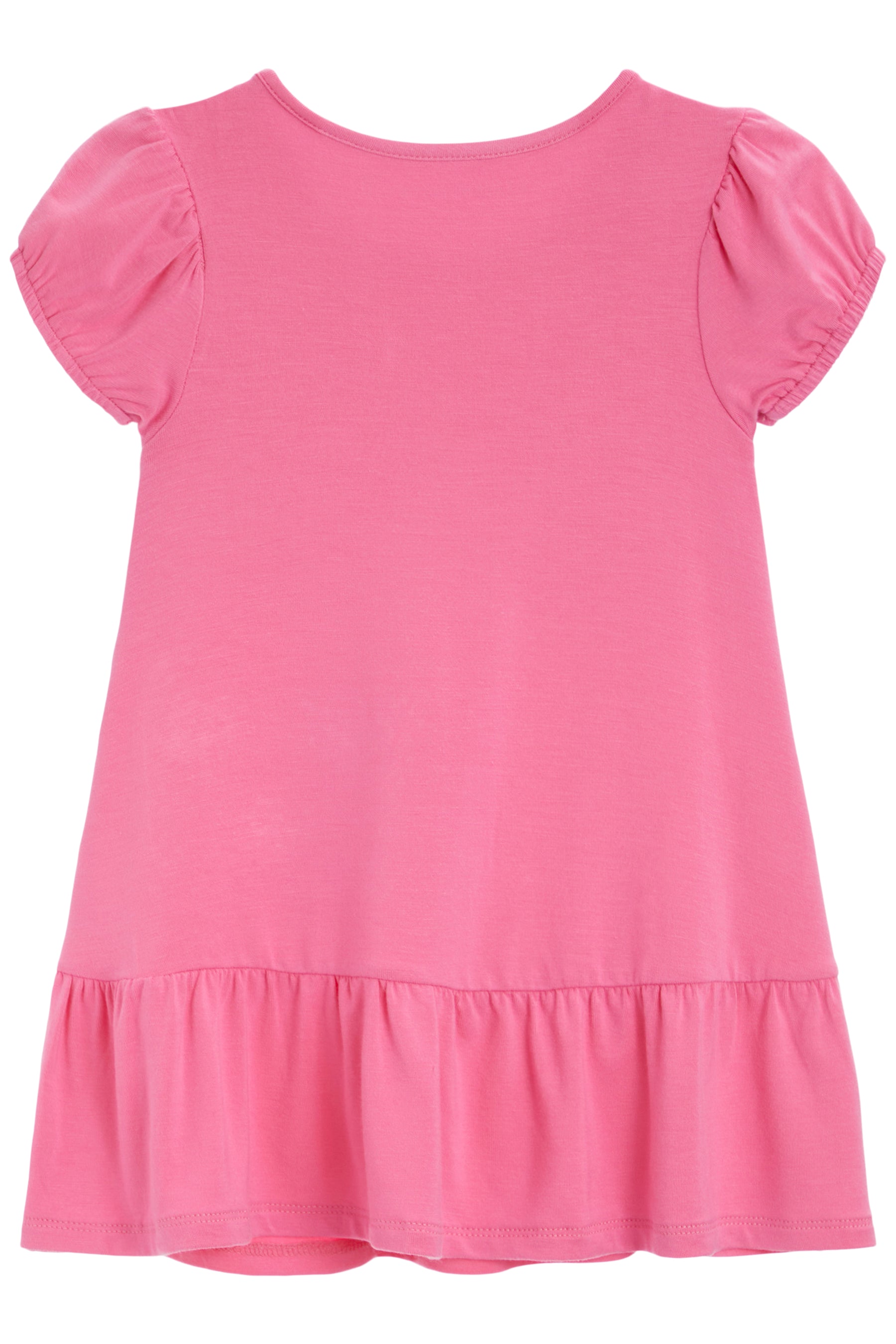 Short Sleeve Dress with Crochet