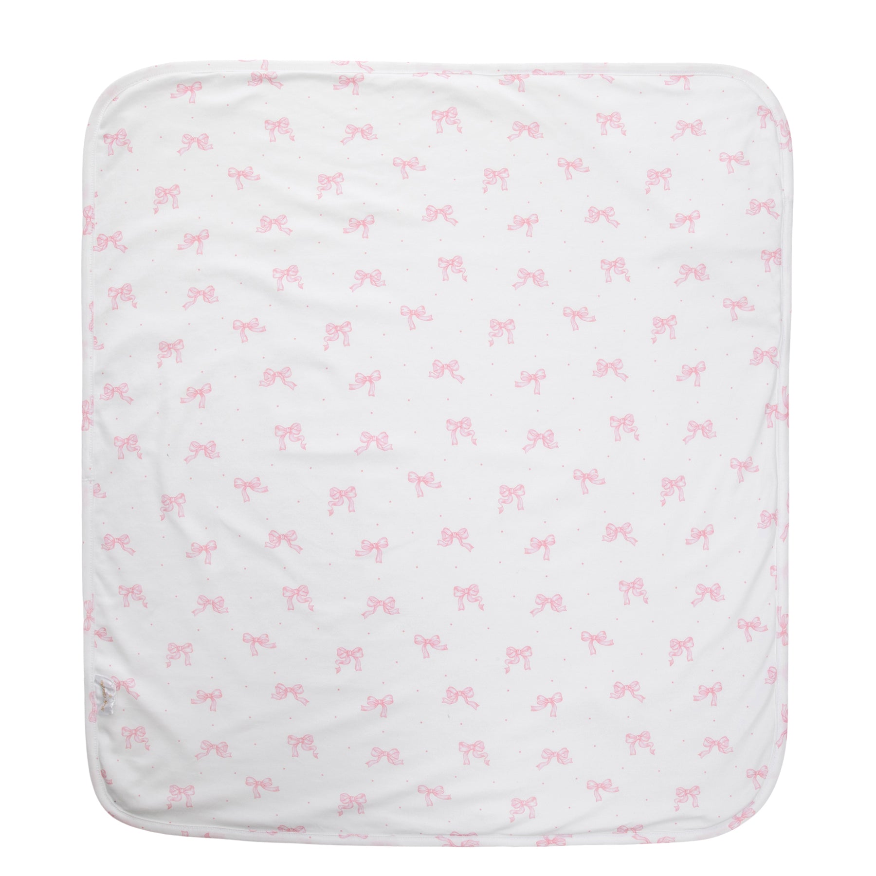 Pretty Bows Hooded Towel With Mitt