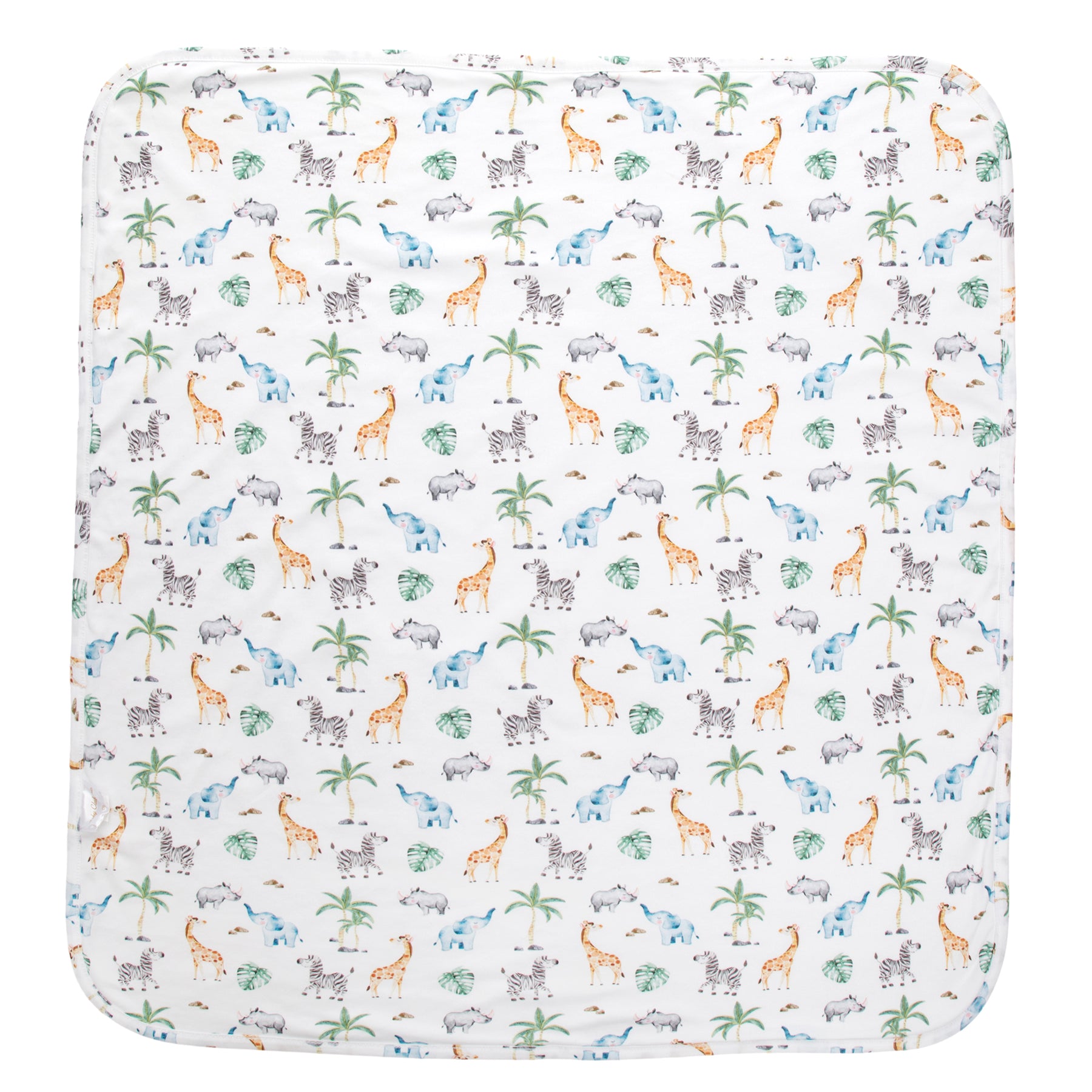 Jungle Hooded Towel With Mitt