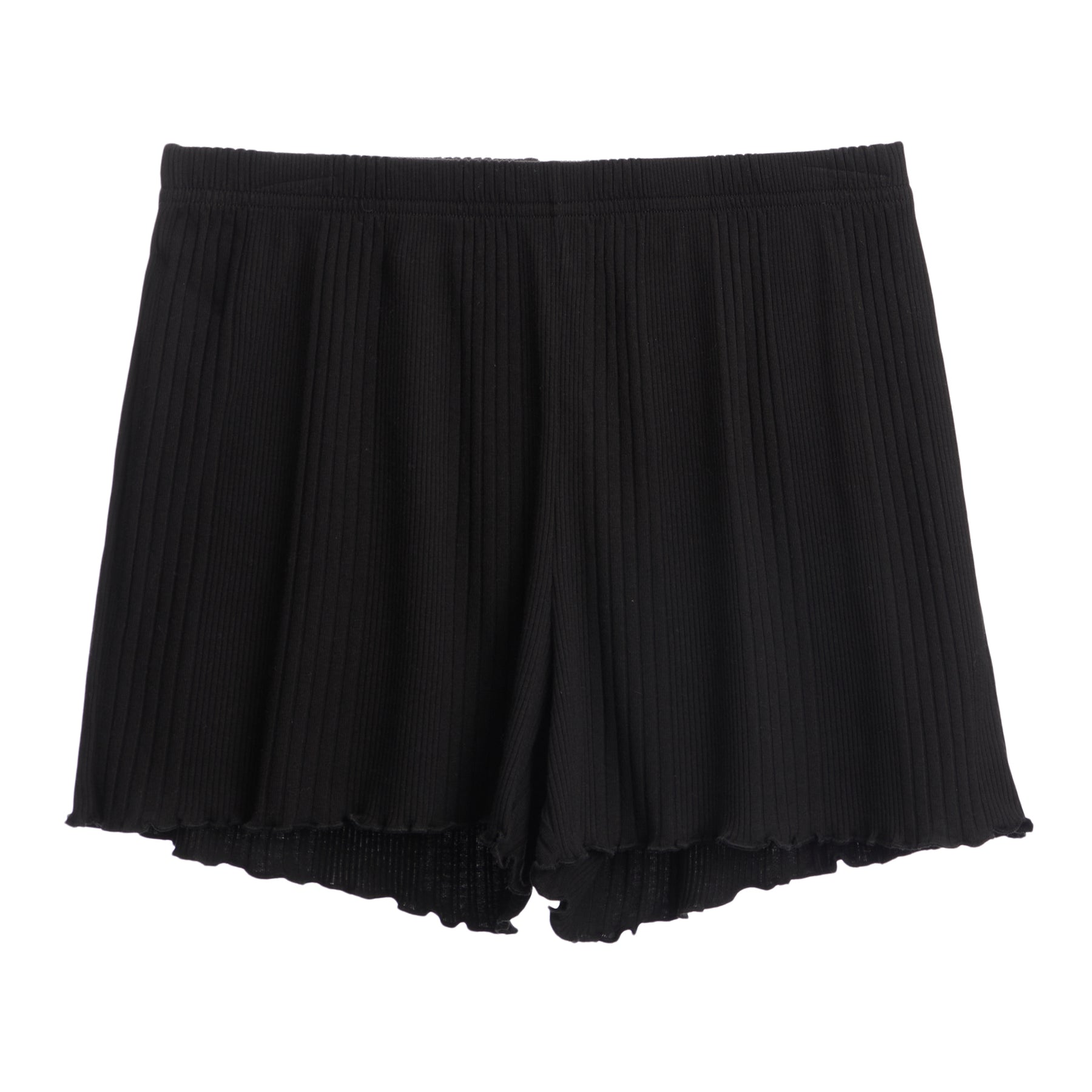Ribbed Lettuce Edge Short