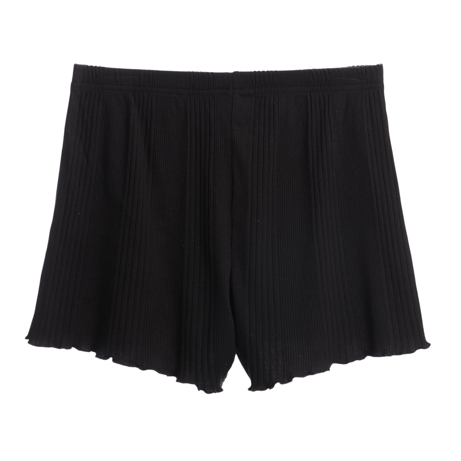 Ribbed Lettuce Edge Short