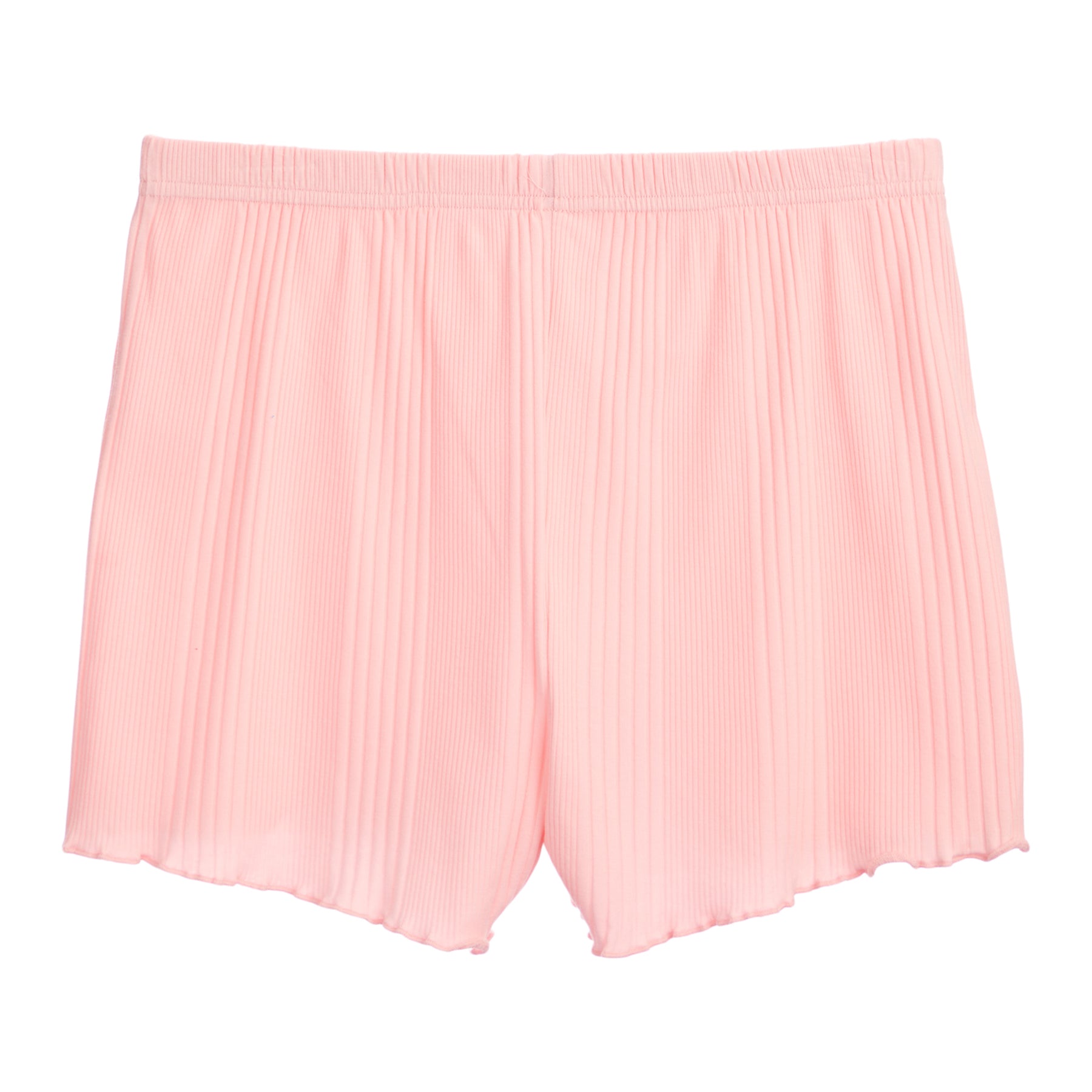 Ribbed Lettuce Edge Short