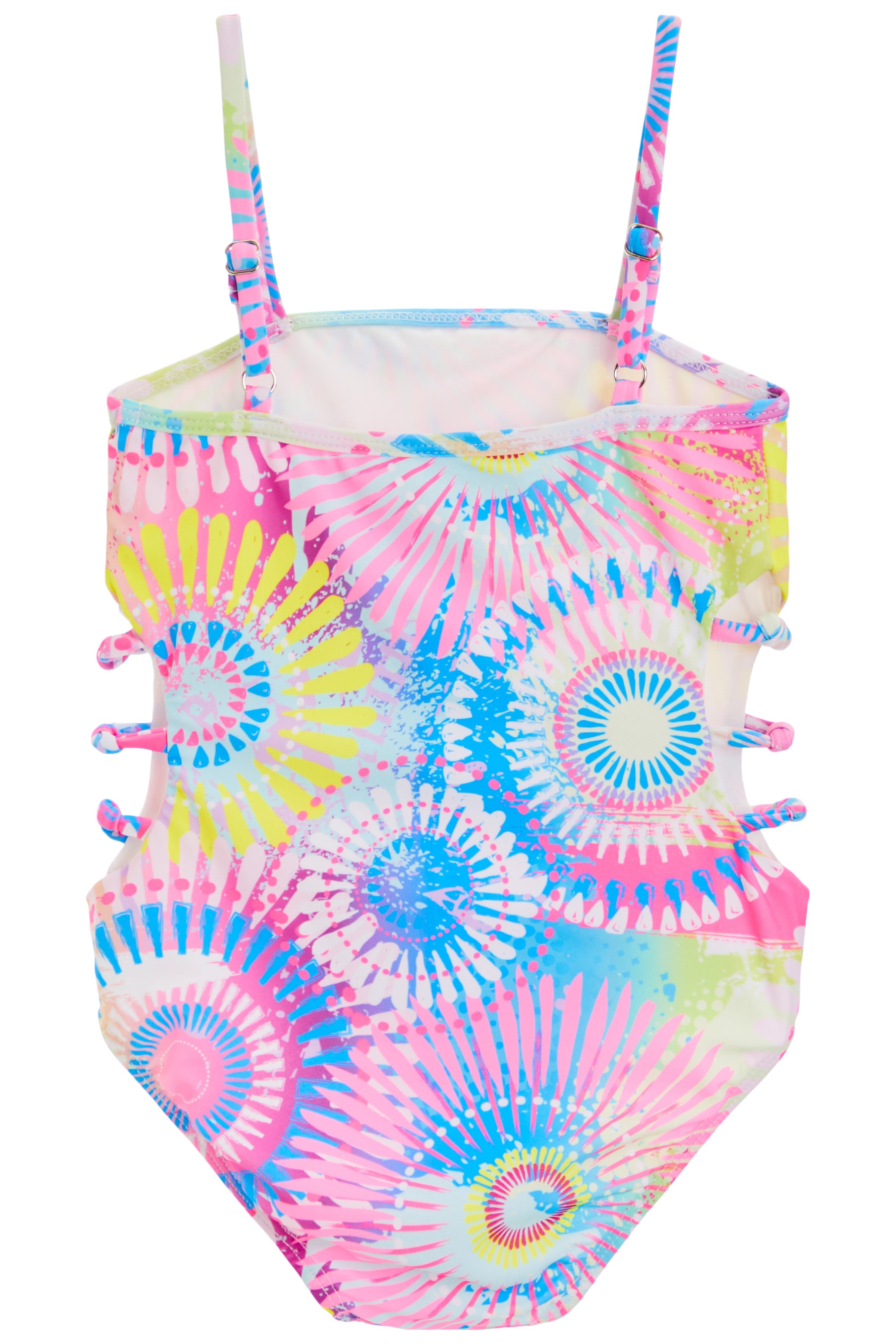 Pinwheel Cut Side Swimsuit