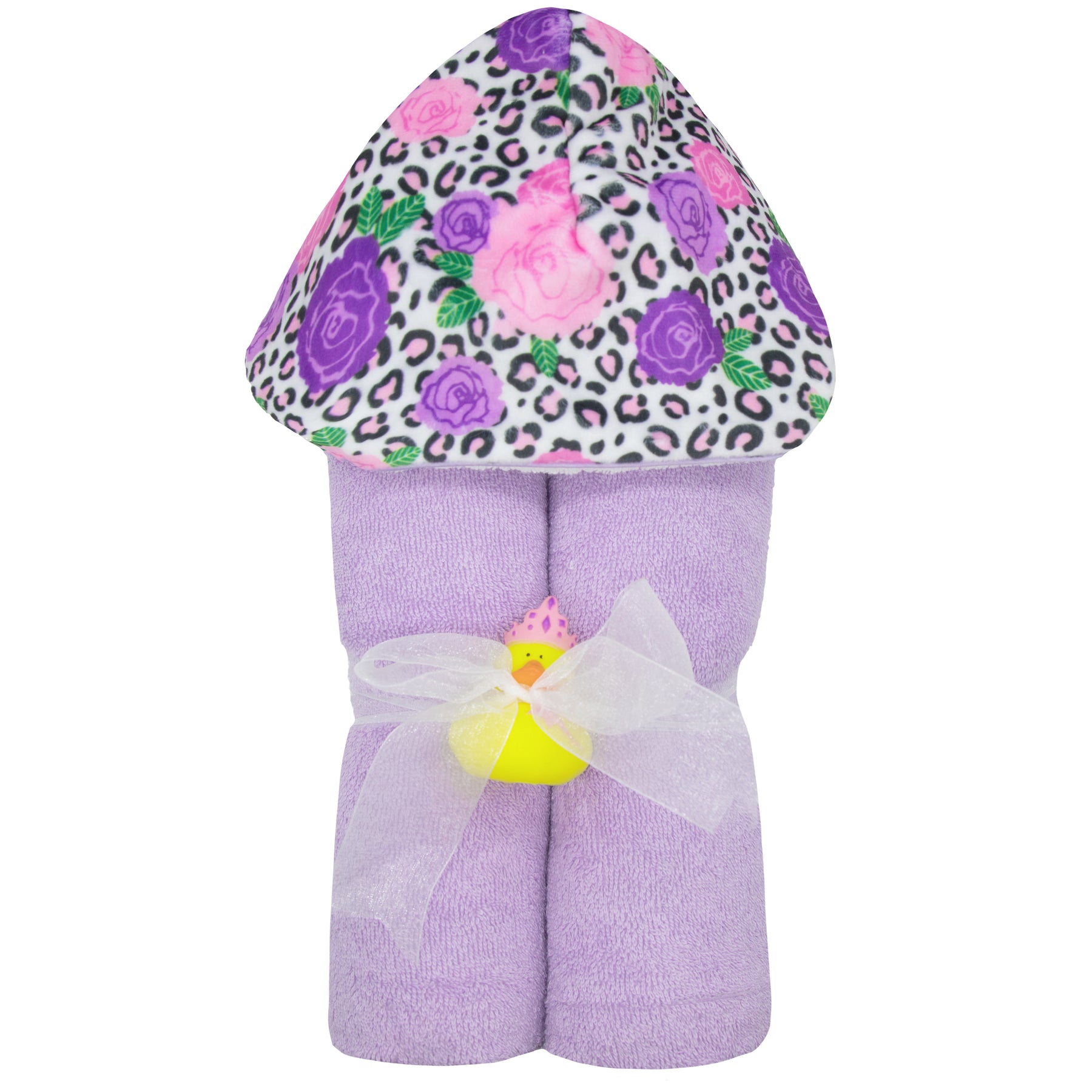 Wild Flower Deluxe Hooded Towel