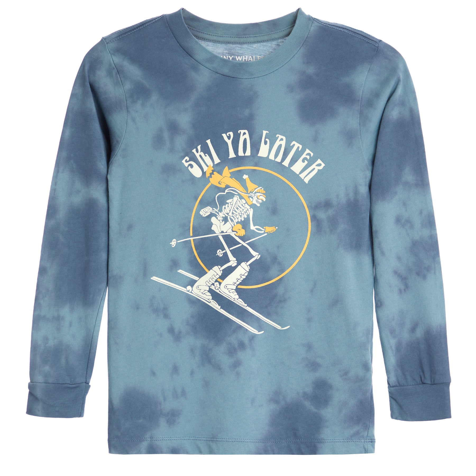 Ski Ya Later L/S Tee Ocean