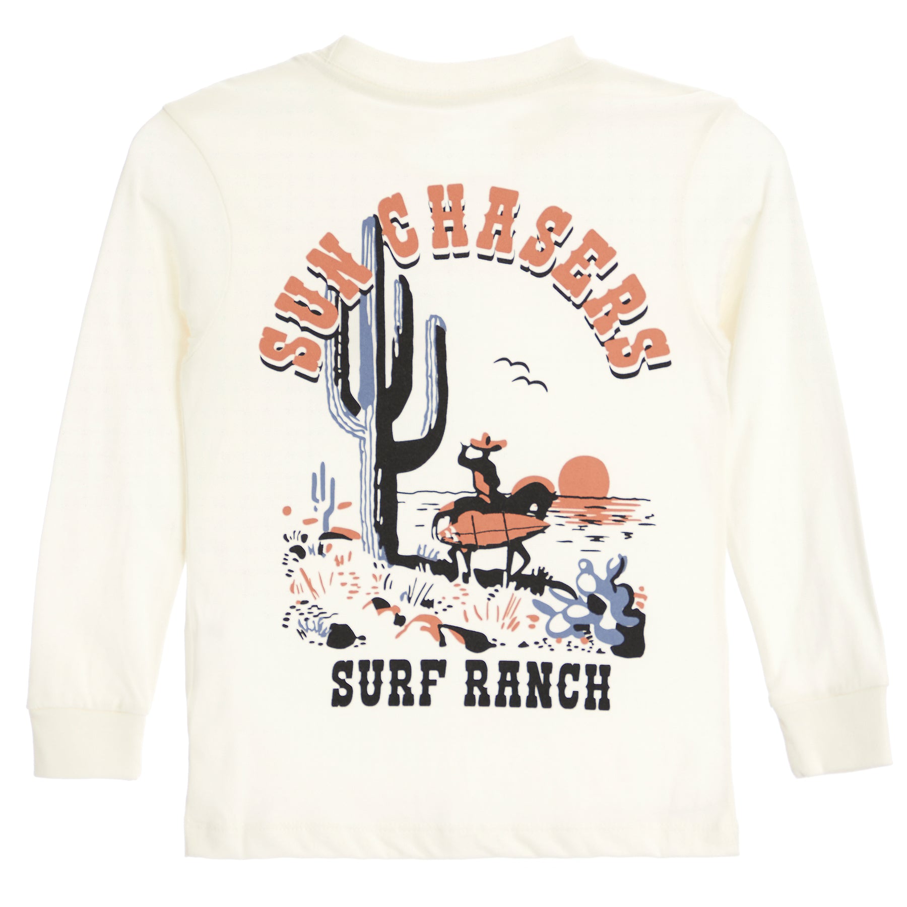 Surf Ranch L/S Tee Natural